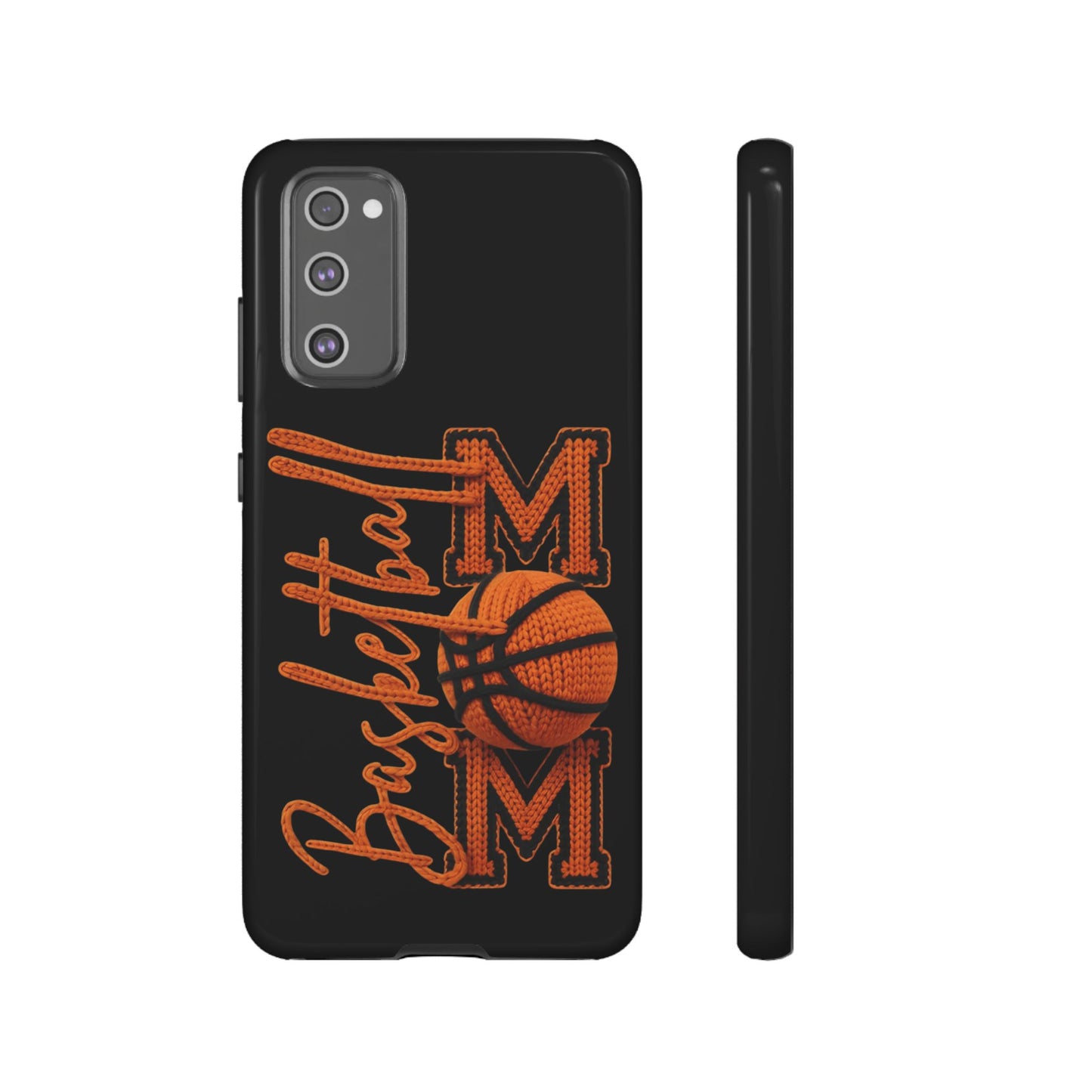 Basketball Mom Phone Case  'Basketball MOM' Protective Hard Cover