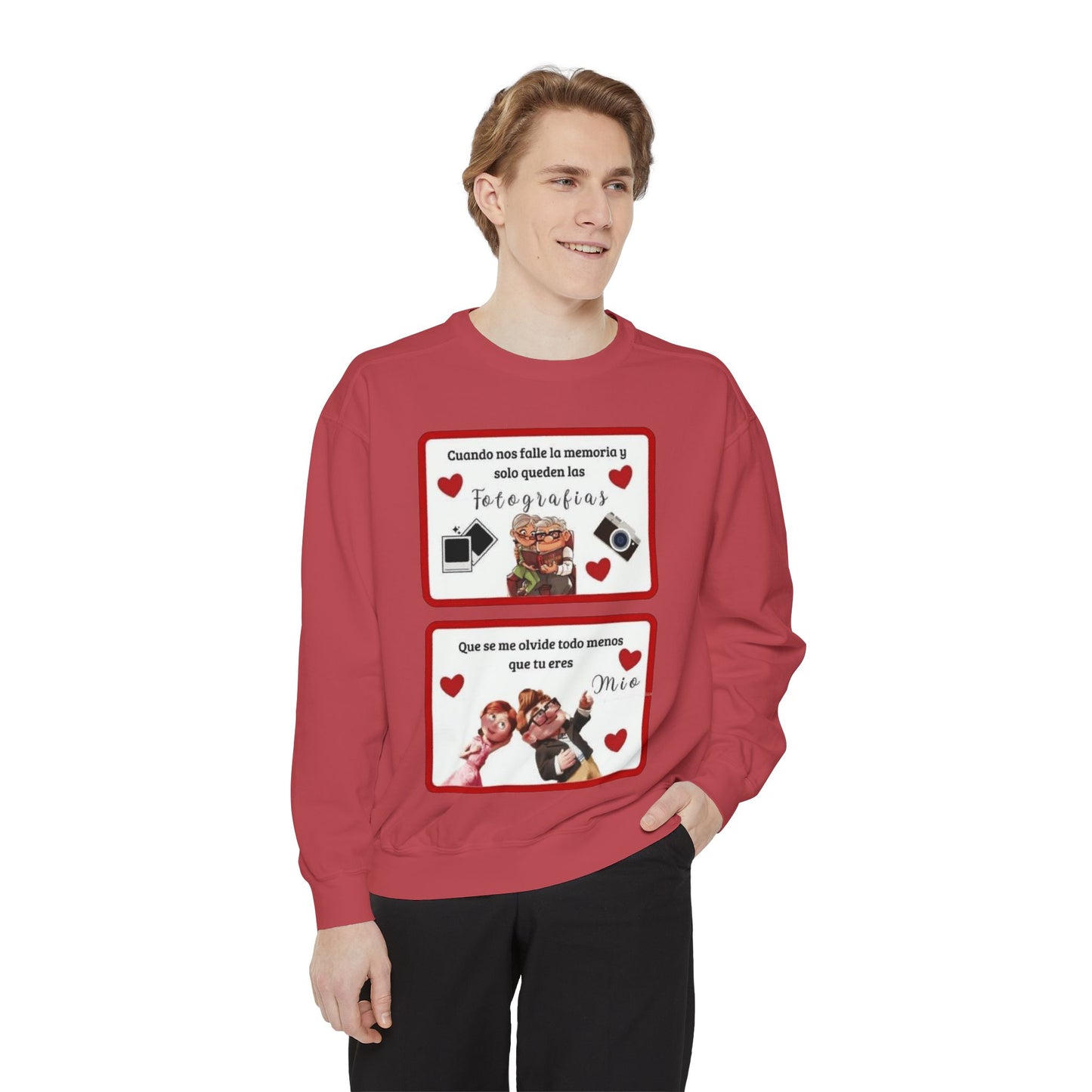 Valentine's Day Photo Collage  Romantico SAN VALENTÍN sweatshirt