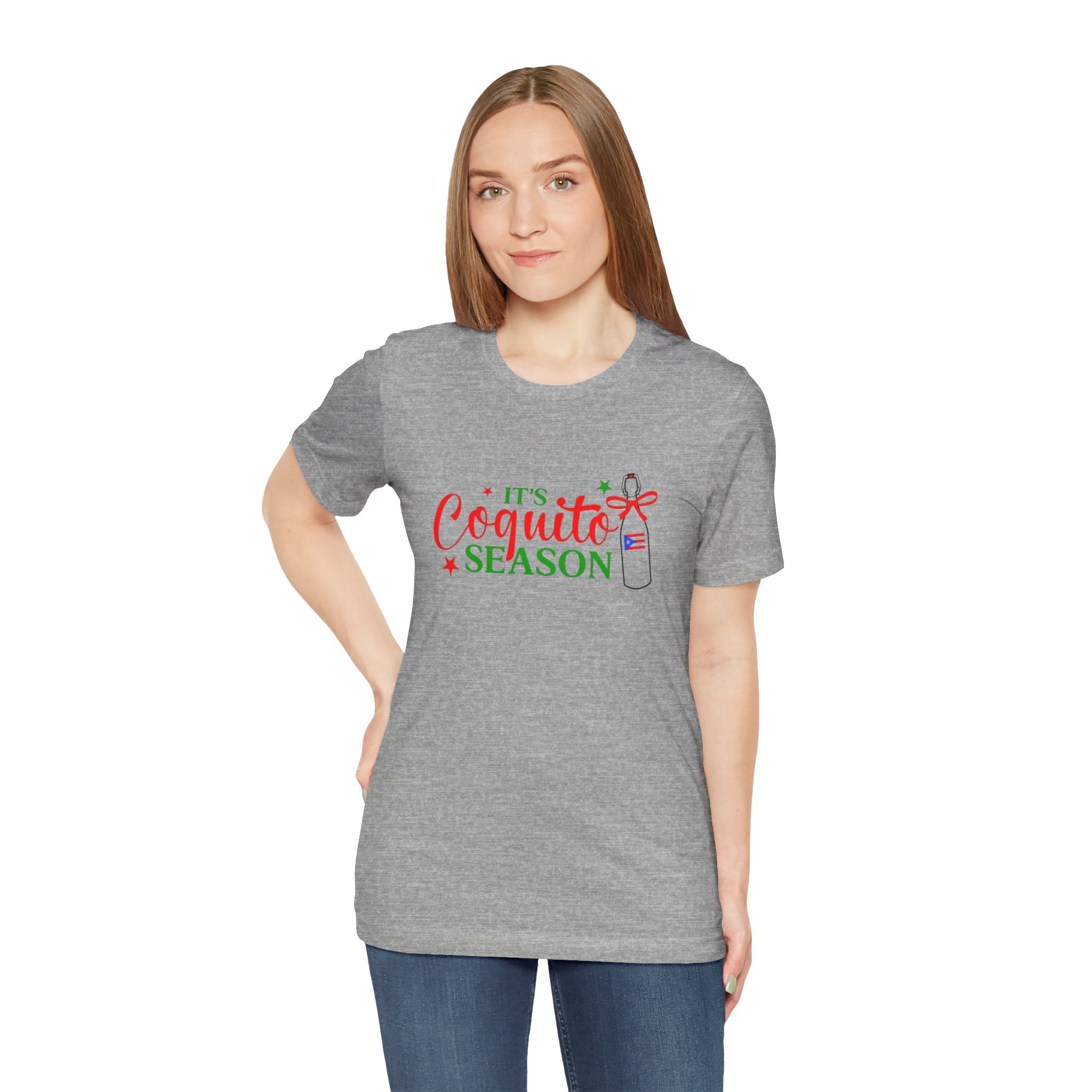 It's Coquito Season T-Shirt - Christmas Puerto Rican Holiday Cocktail Tee