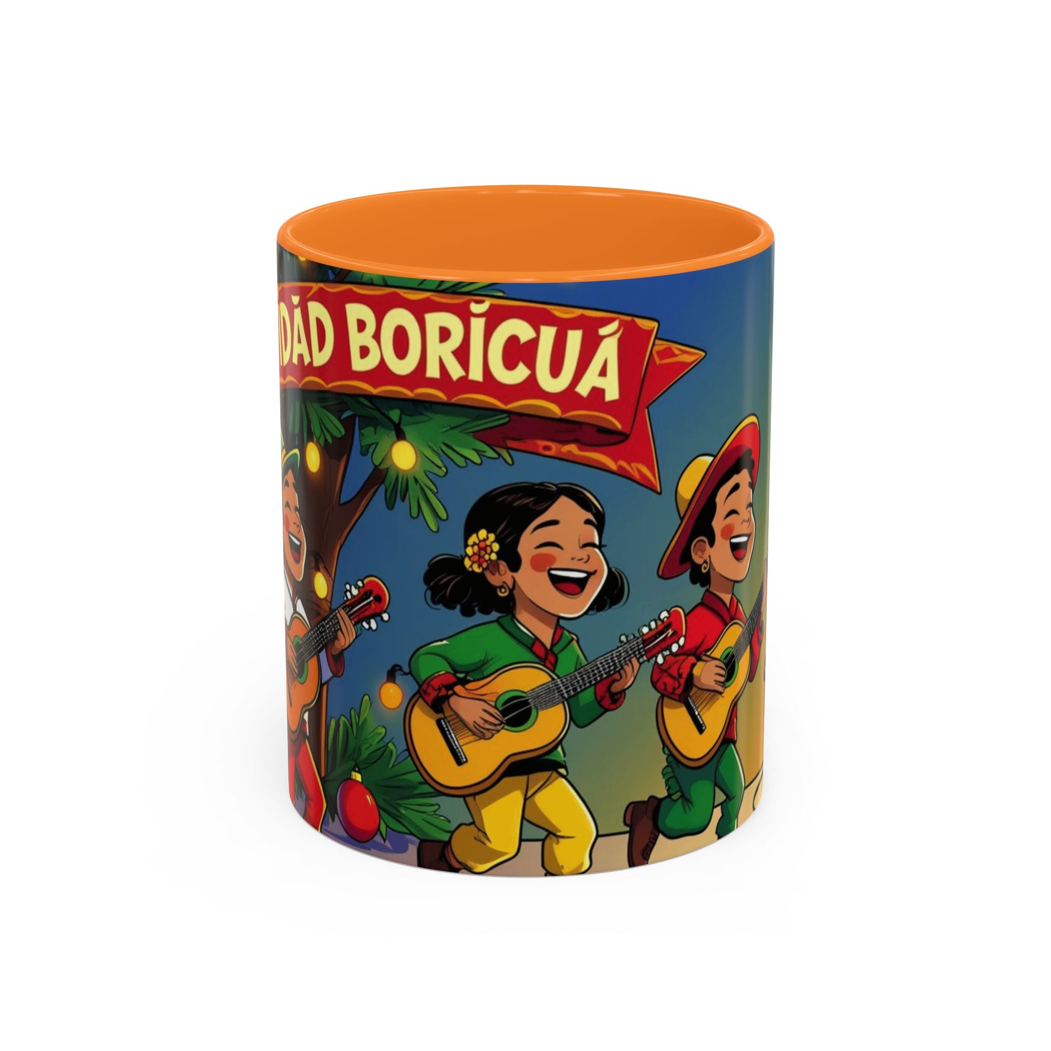 Navidad Boricua Mug Vibrant Puerto Rican Celebration Mug