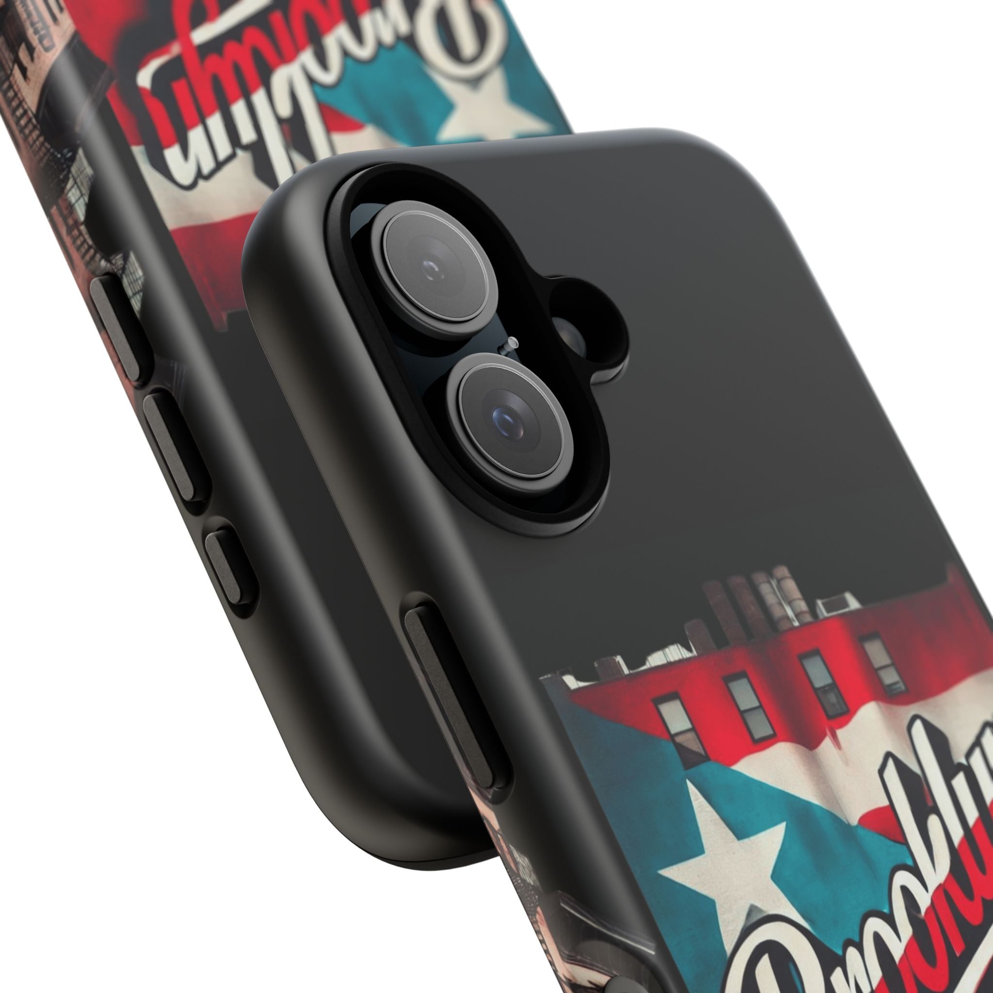 Brooklyn Street Art Phone Case  Urban Graffiti Protective Cover