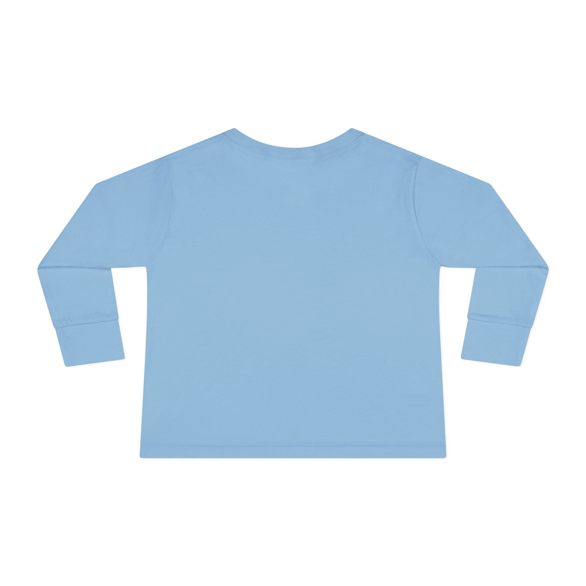 Toddler Long Sleeve Tee  Cool Santa with Patchwork Hat & Bubblegum Graphic