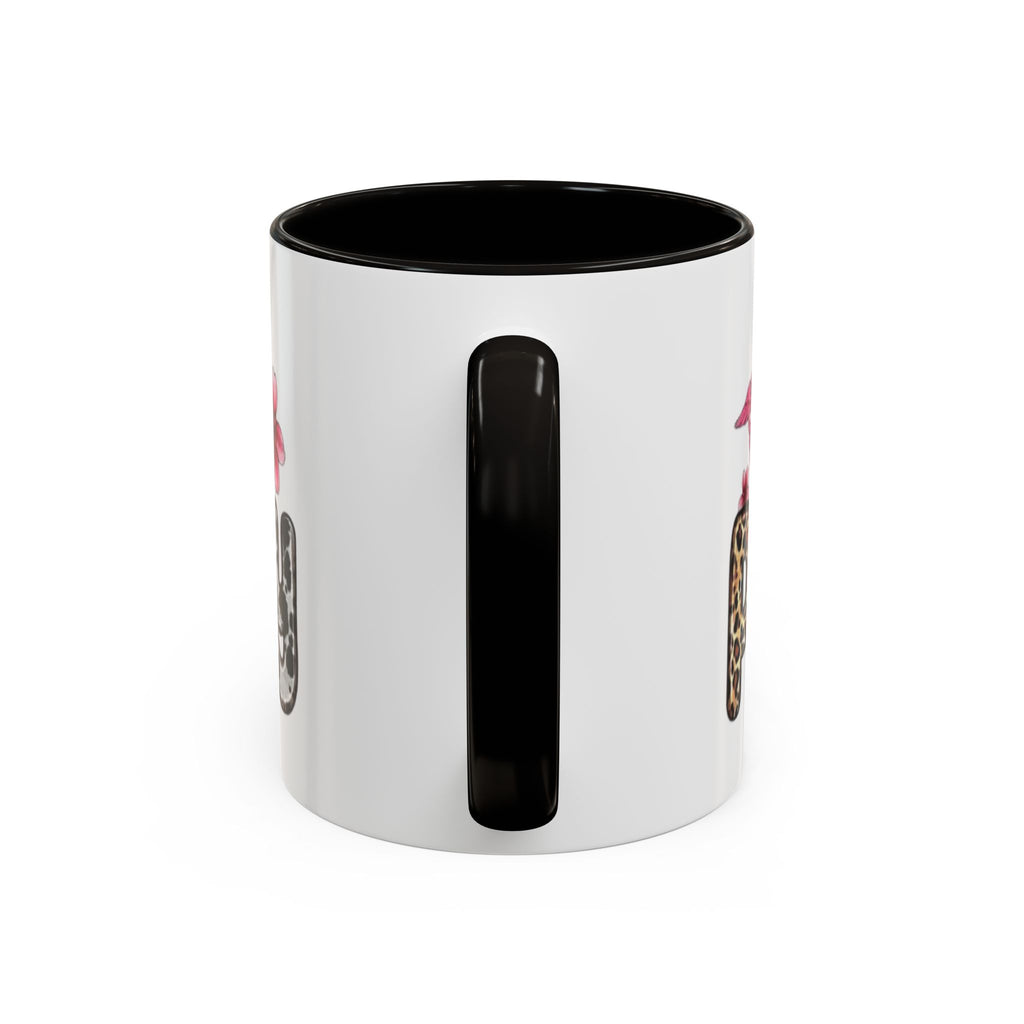 Pharmacy Nurse Coffee Mug — Cute Leopard & Teal Medical Design (11oz/15oz)Christmas mug for all healthcare heroes