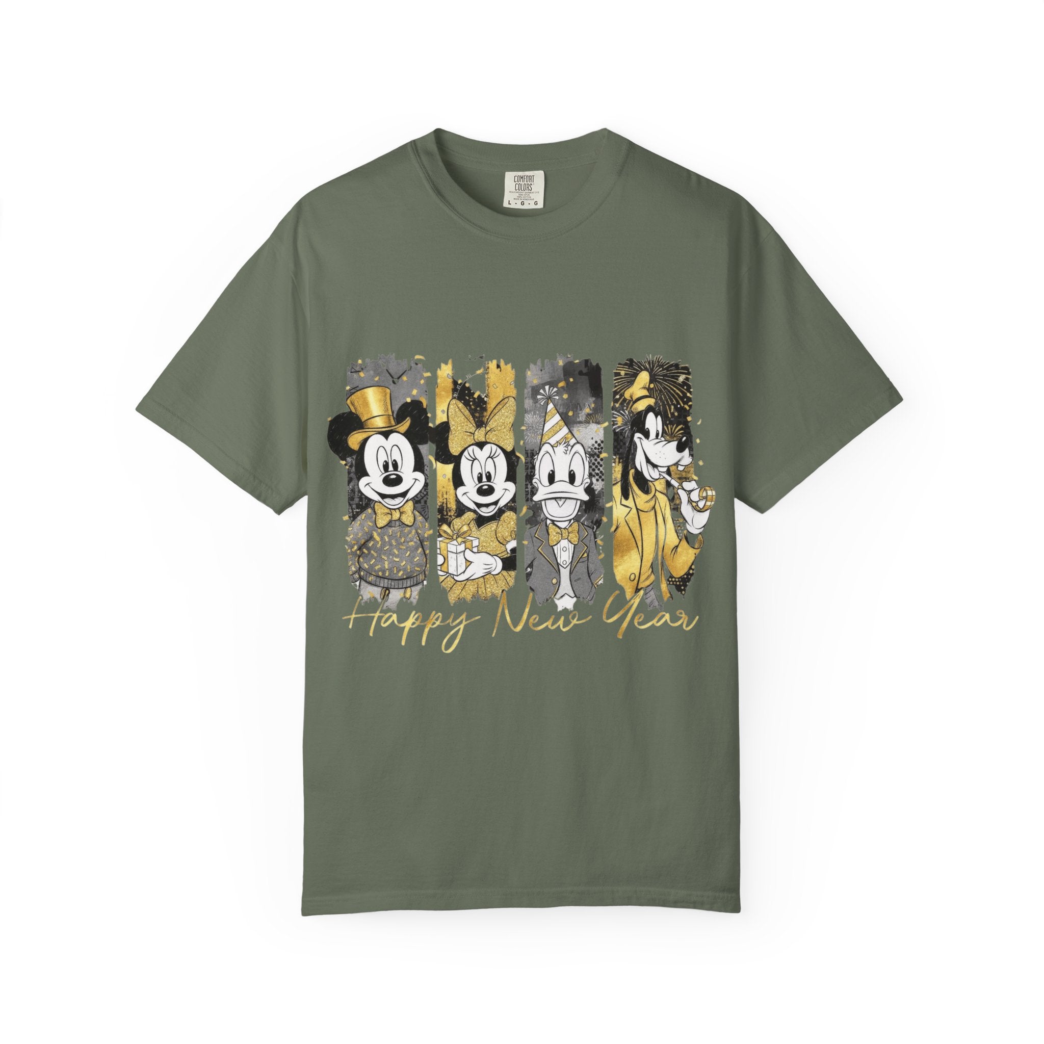New Year Mickey & Friends T-Shirt  'Happy New Year' Graphic Tee
