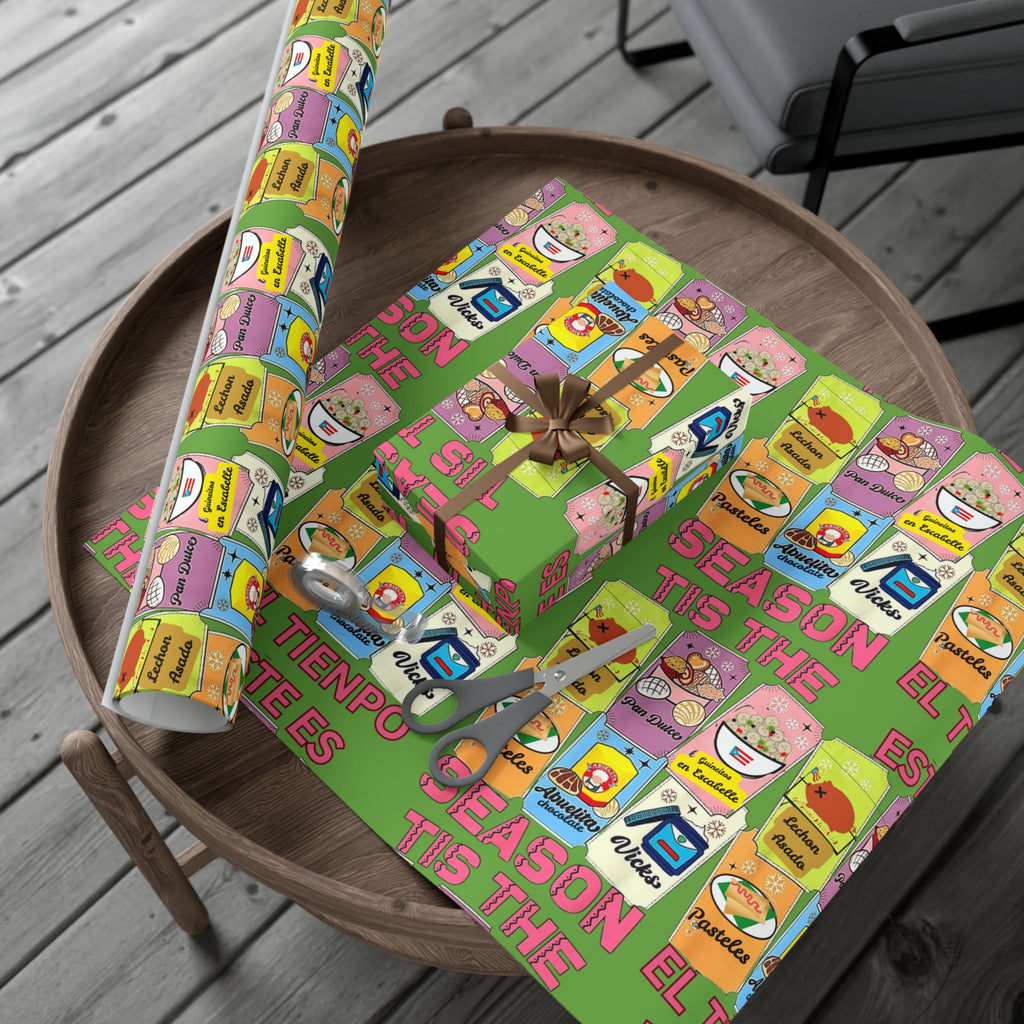 Puerto Rico Wrapping Paper – Cultural Gift Wrap | Boricua Heritage Design | Holiday & Celebration Gift Packaging