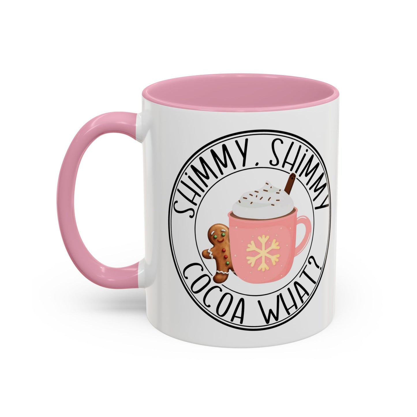 Cute Cocoa Mugs with Gingerbread Design Perfect for Winter Holiday CheerBeverage Cup Christmas Design