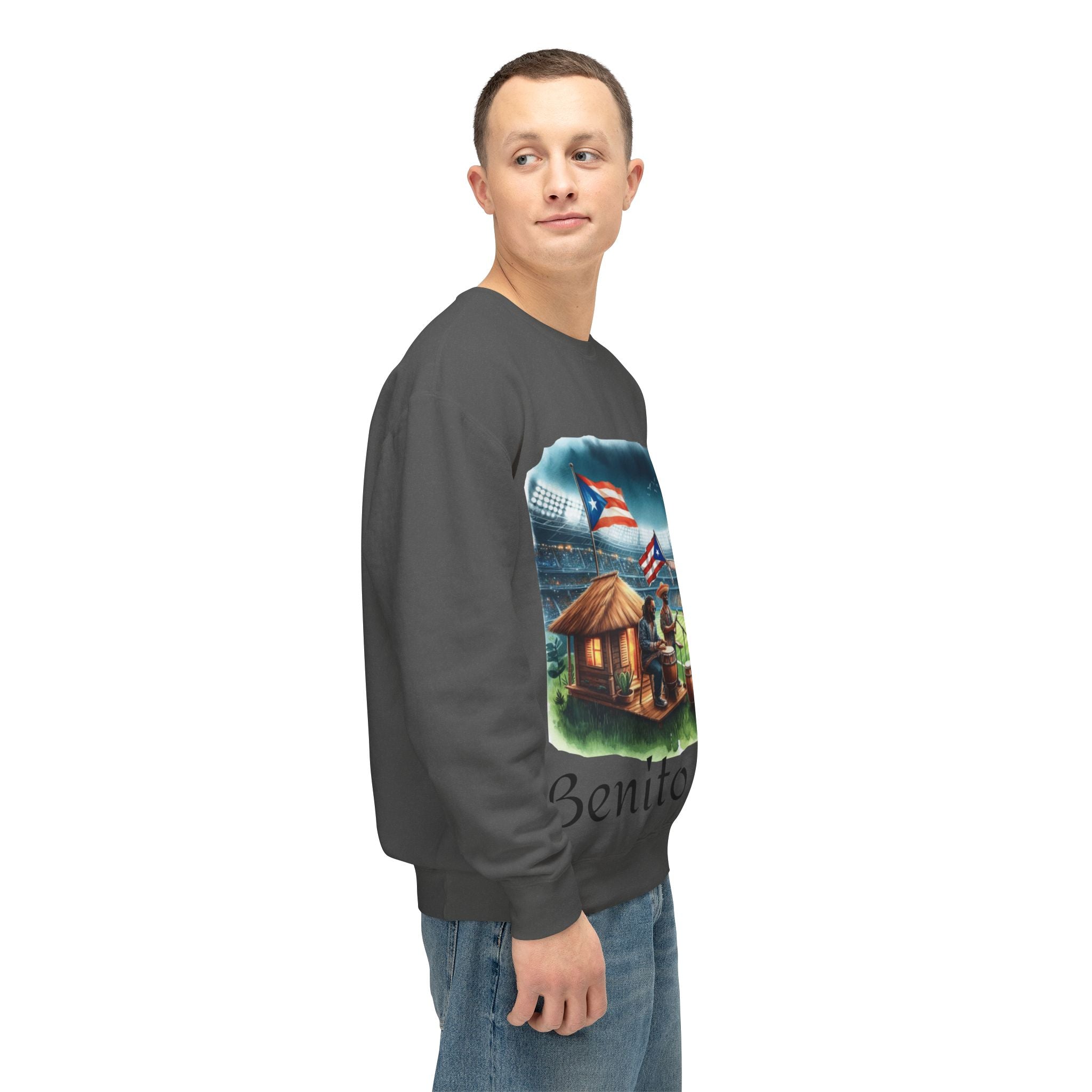 Benito Bowl Sweatshirt  Puerto Rican Tailgate SuperBowl Crewneck