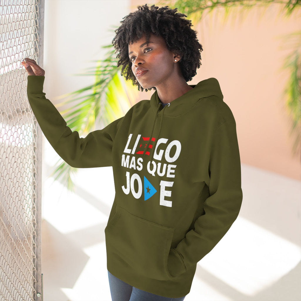 Puerto Rican culture & traditions Navidades Boricuas Collection fleece hoodie