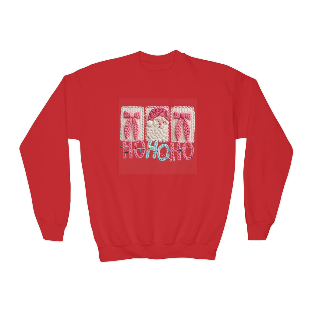 Youth Christmas 'HOHOHO' Crewneck Sweatshirt