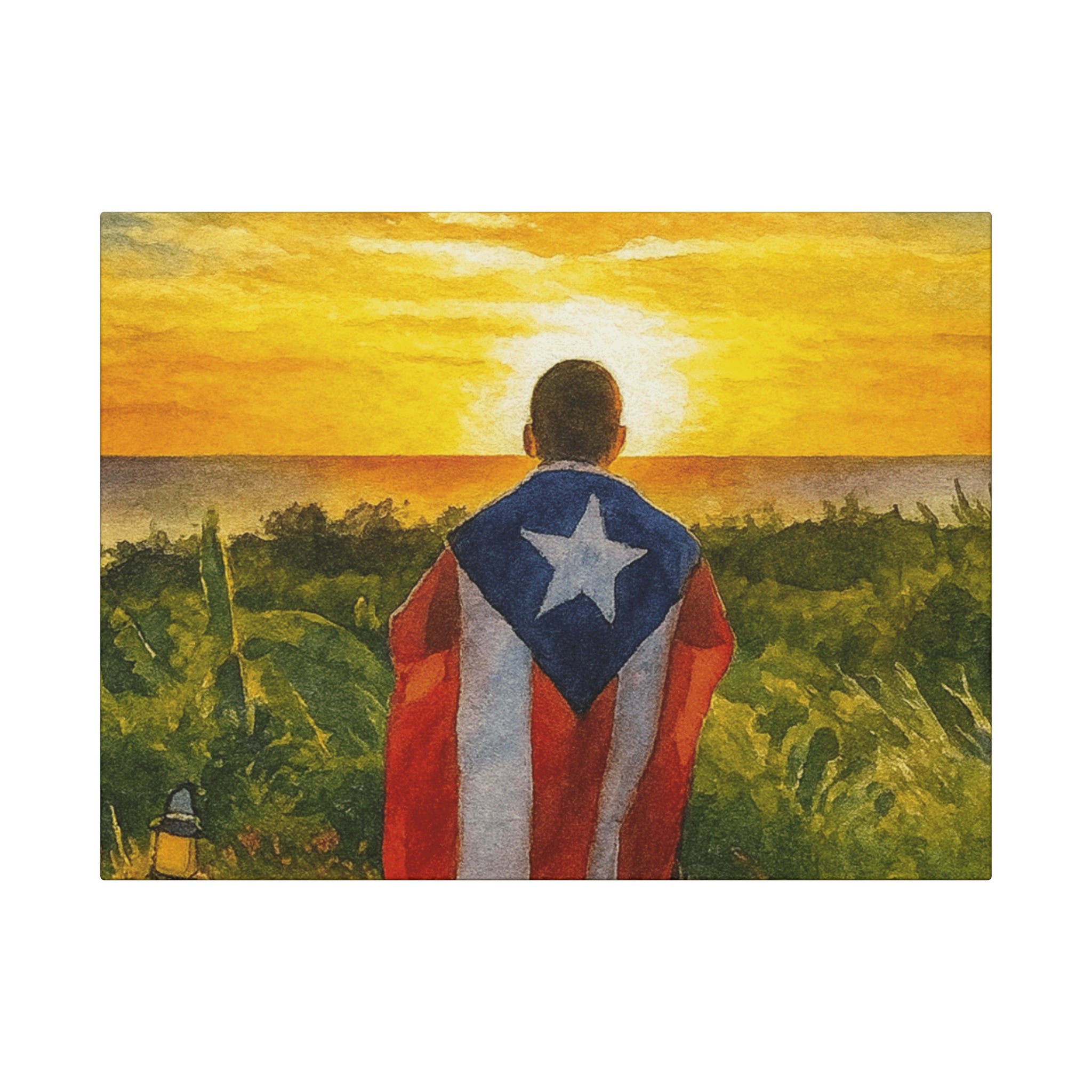 Puerto Rico Sunset Canvas Art Artistic & Emotional