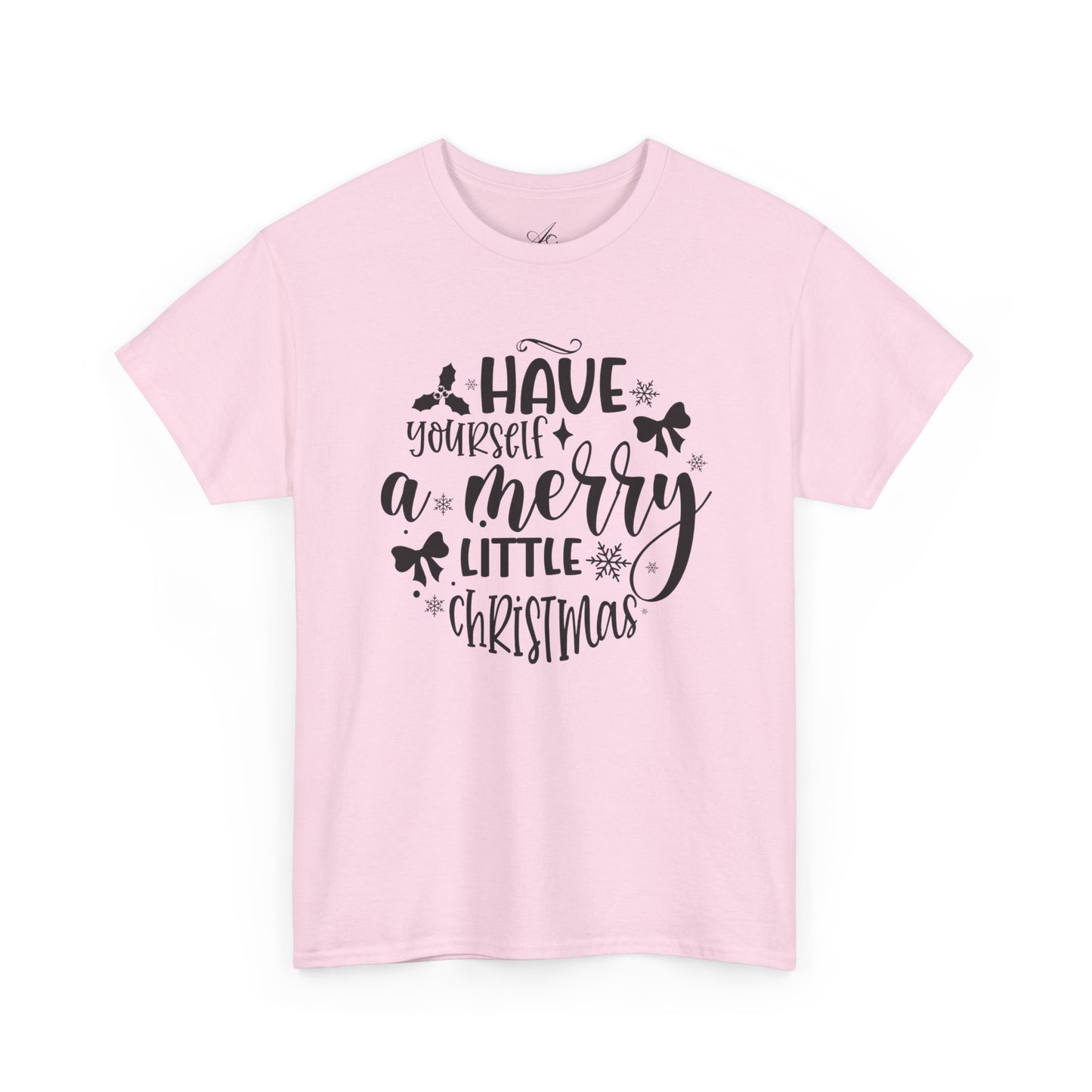 Merry Christmas Cotton Tee Holiday Graphic Tees & Cozy Festive Wear