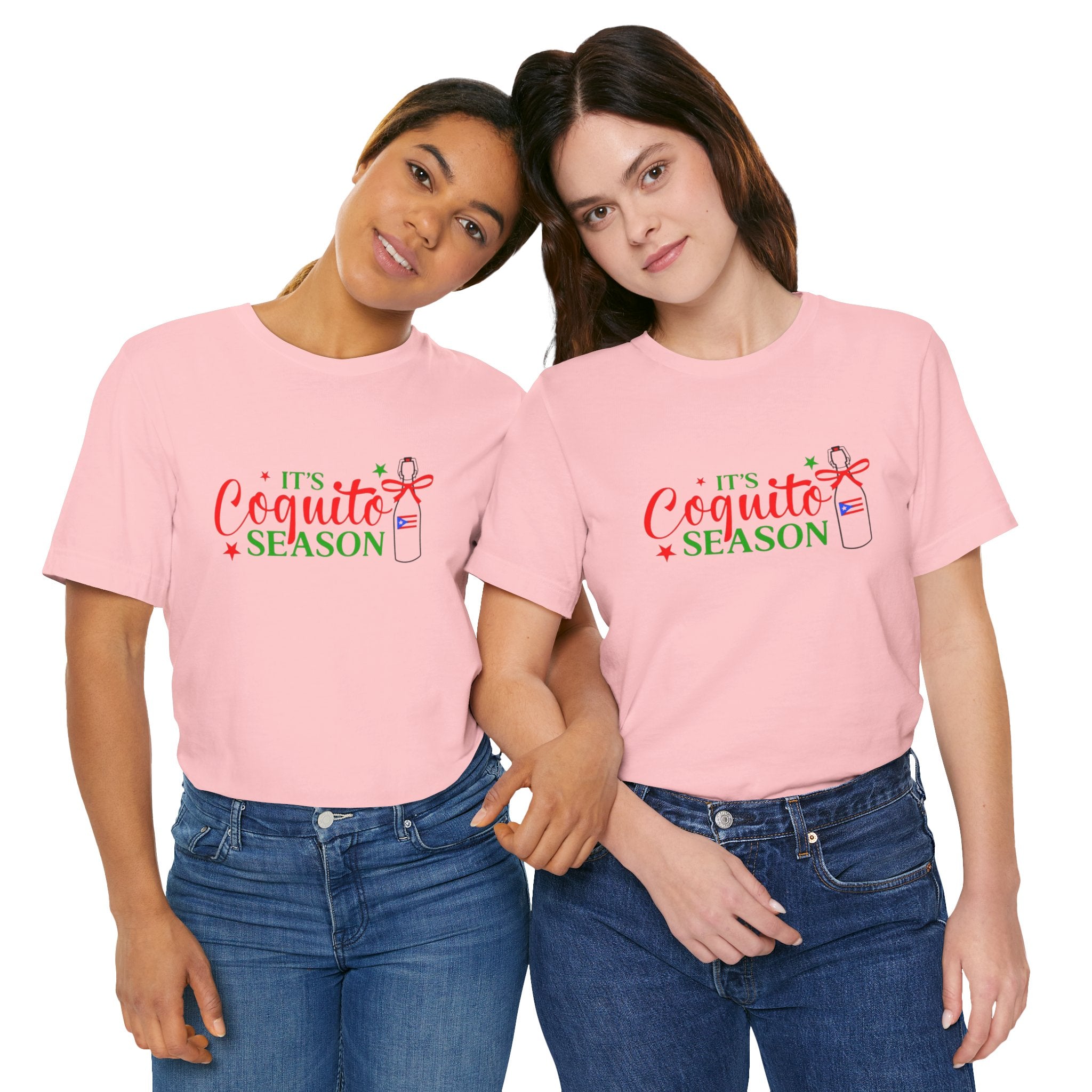 It's Coquito Season T-Shirt - Christmas Puerto Rican Holiday Cocktail Tee