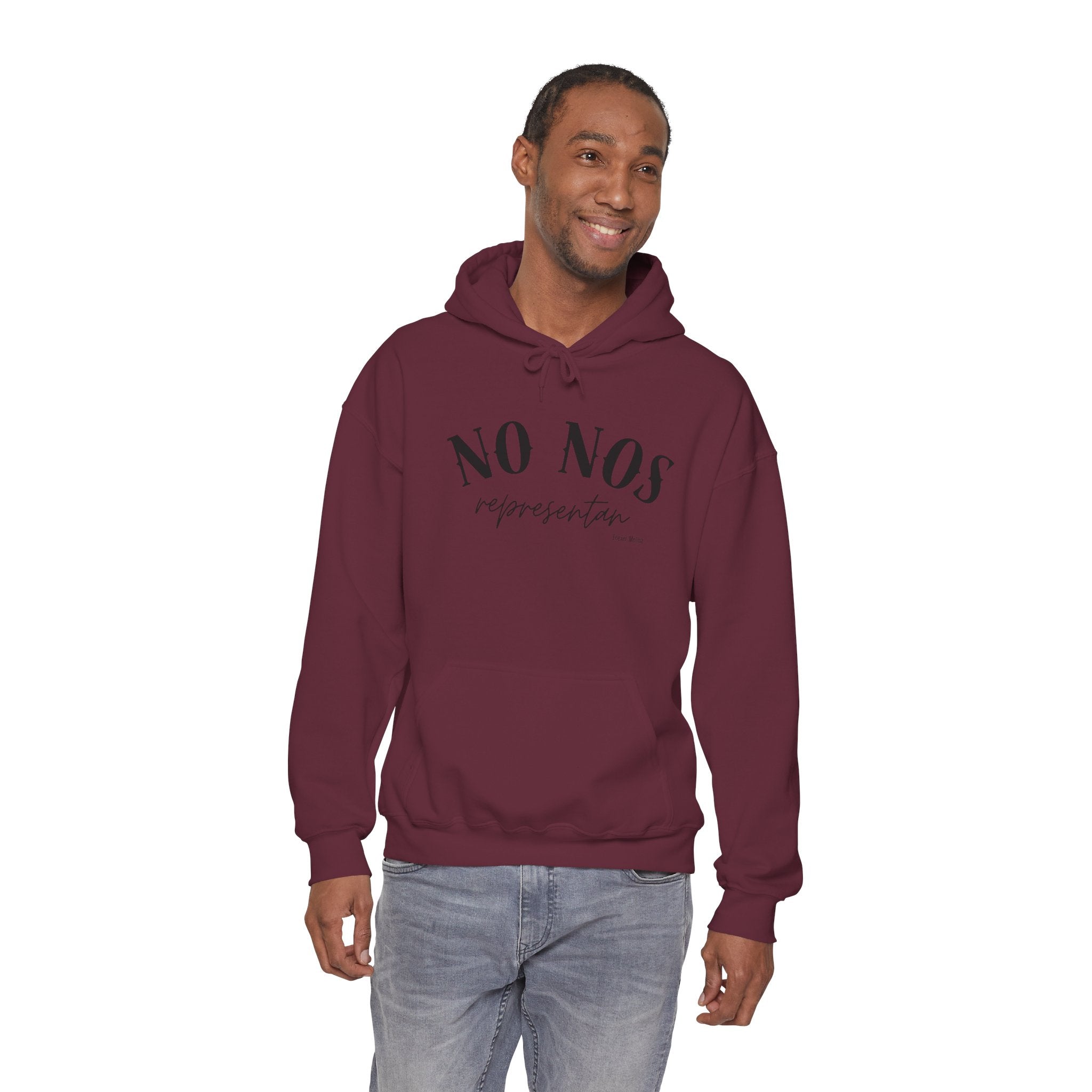 Puerto Rican Pride Hoodie  “No Nos representan” Front & Puñeta Flag Back