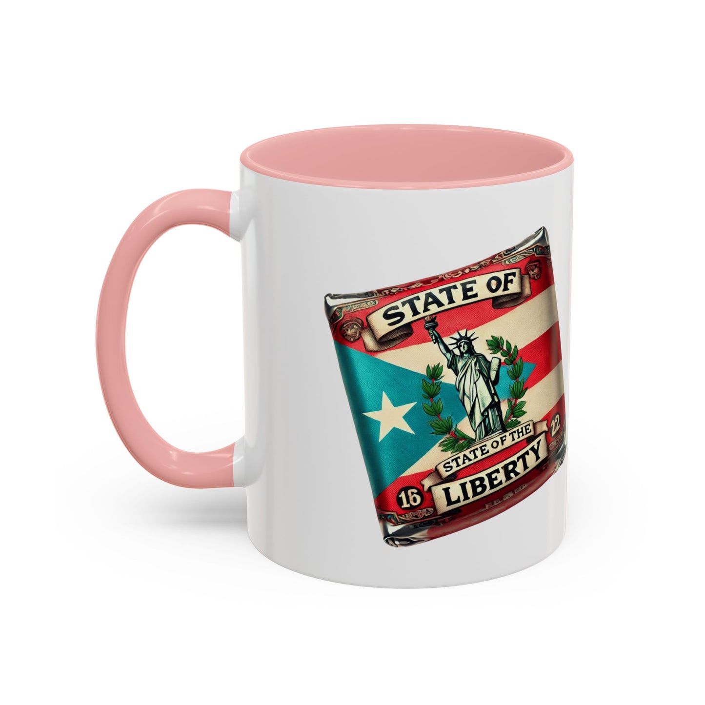 Puerto Rican Heritage Mugs with Unique Designs Accent Coffee Mug (11, 15oz)
