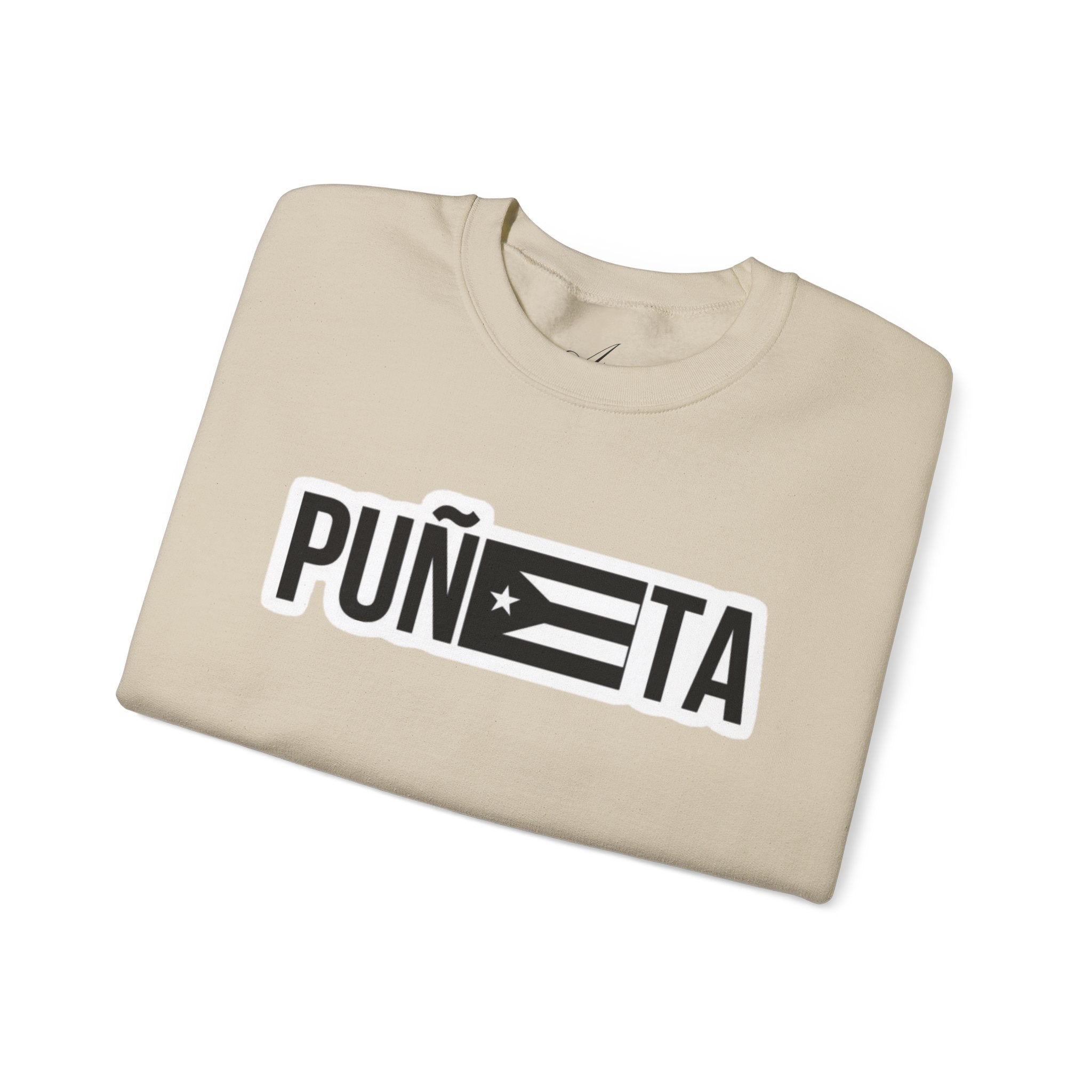 Puñeta Sweatshirt  Puerto Rican Flag Graphic Crewneck