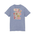Christian Teacher Acid-Wash Tee  "I Teach Tiny Humans About Jesus"
