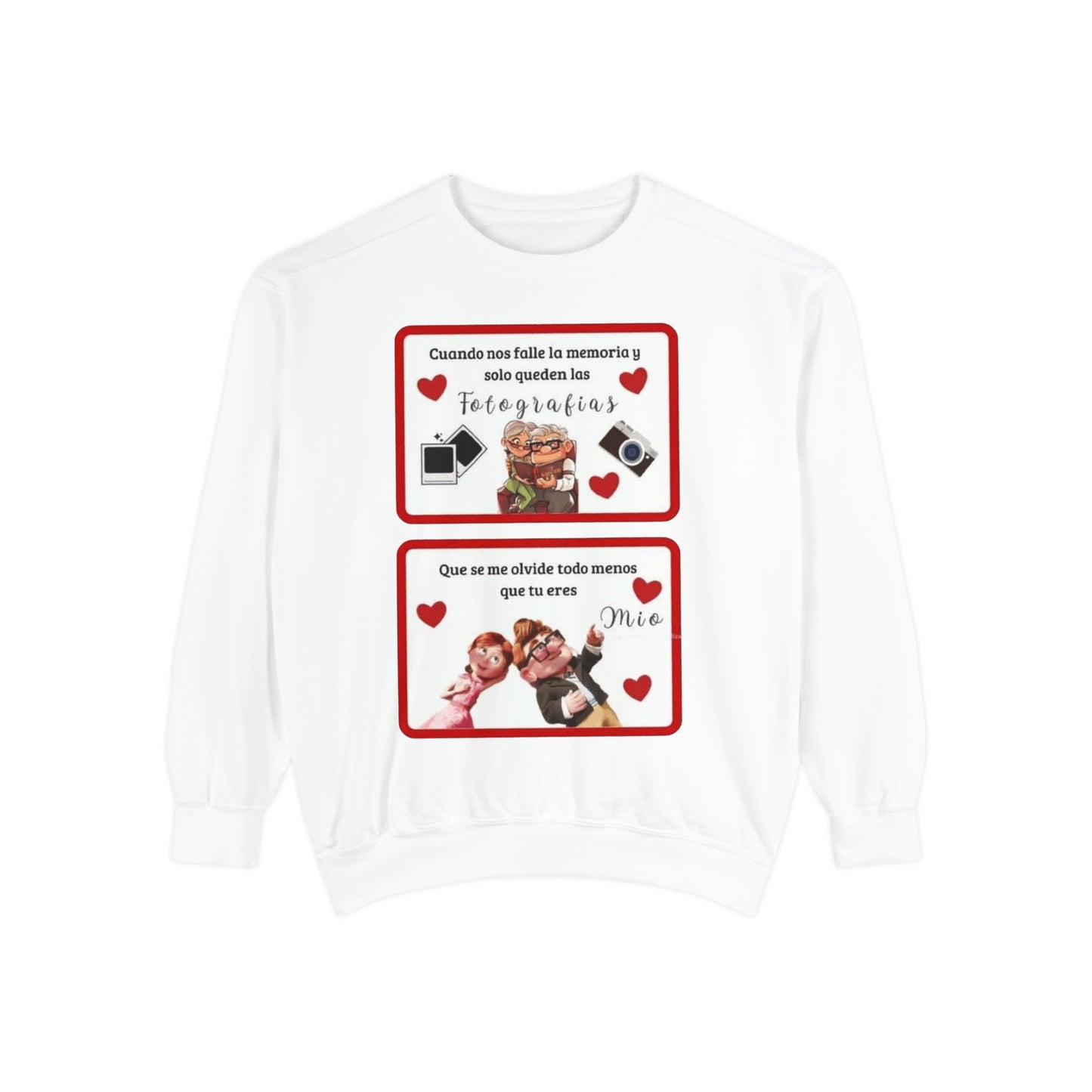 Valentine's Day Photo Collage  Romantico SAN VALENTÍN sweatshirt