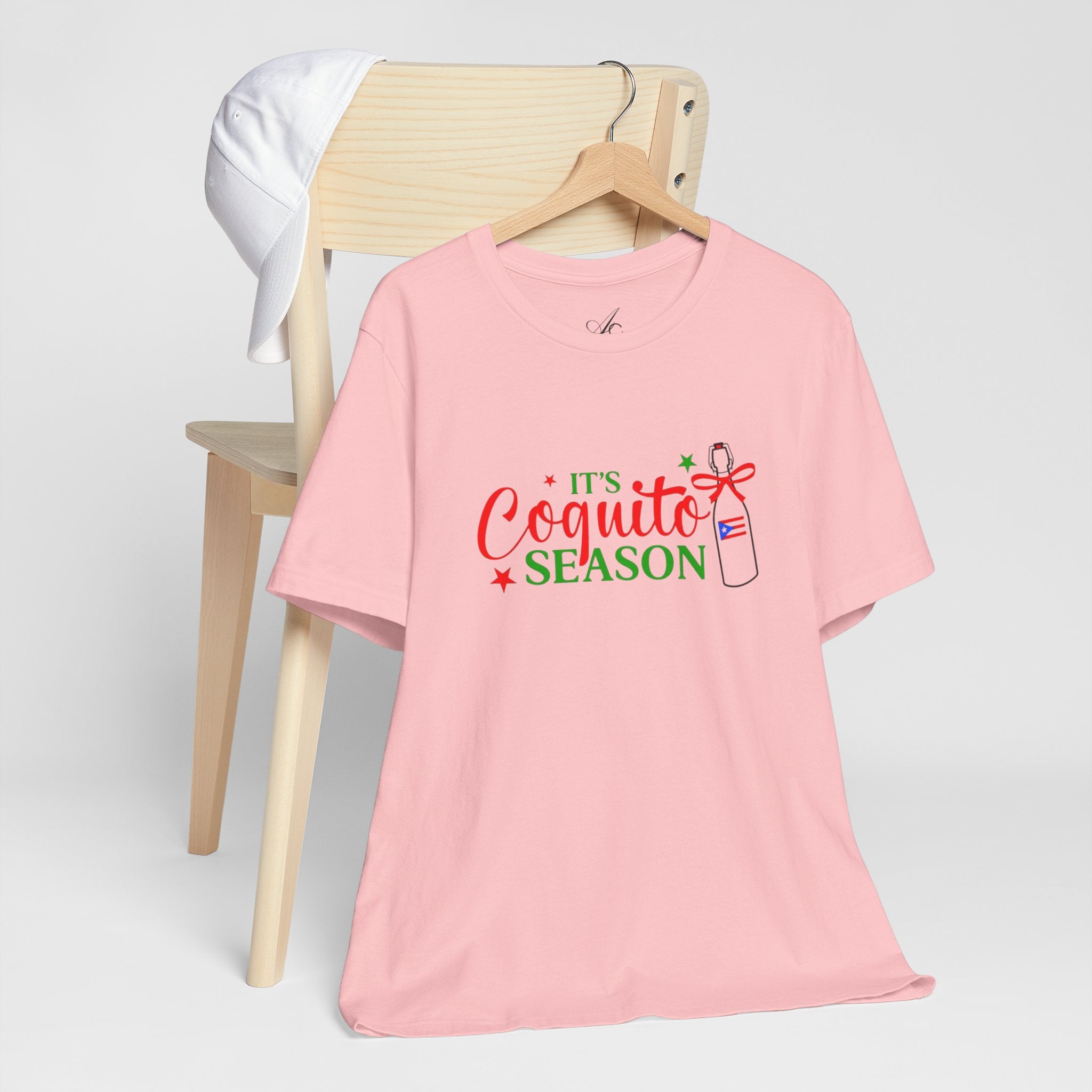 It's Coquito Season T-Shirt - Christmas Puerto Rican Holiday Cocktail Tee