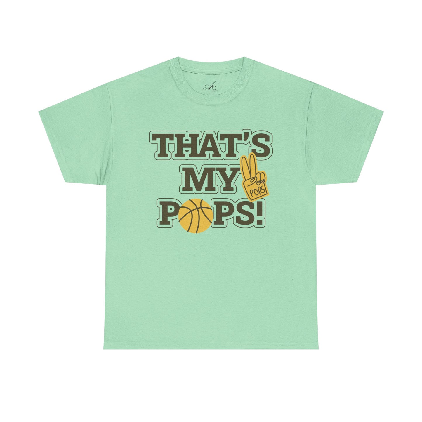 Basketball Dad Tee, Unisex Heavy Cotton T-Shirt for Father's Day, Sports Gift, Father's Day Gift, Family Tee, Casual Wear