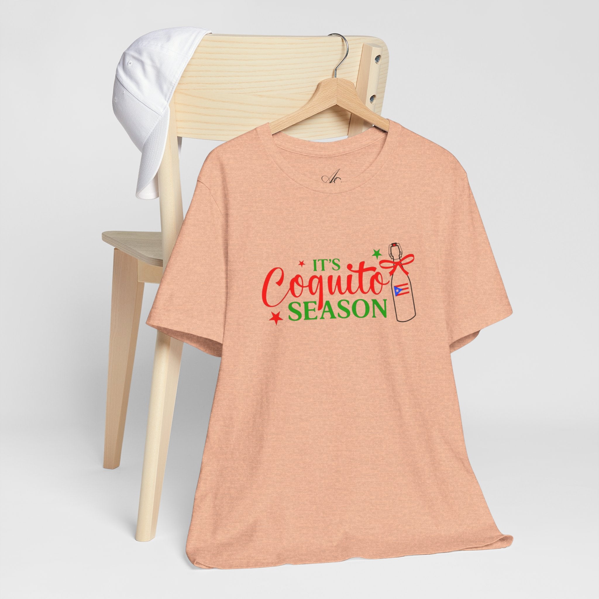 It's Coquito Season T-Shirt - Christmas Puerto Rican Holiday Cocktail Tee
