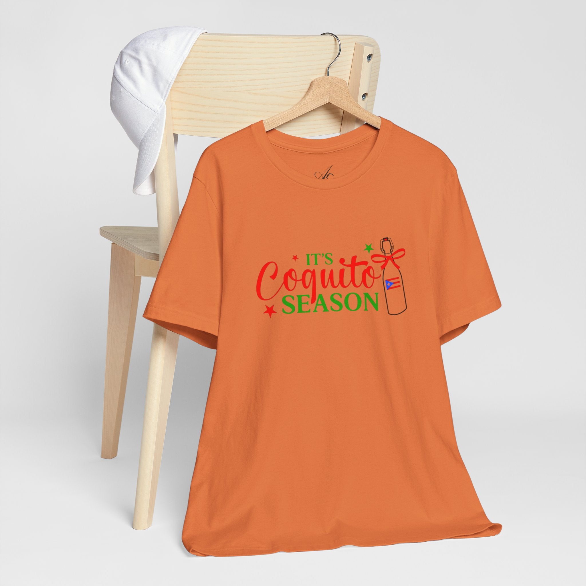 It's Coquito Season T-Shirt - Christmas Puerto Rican Holiday Cocktail Tee