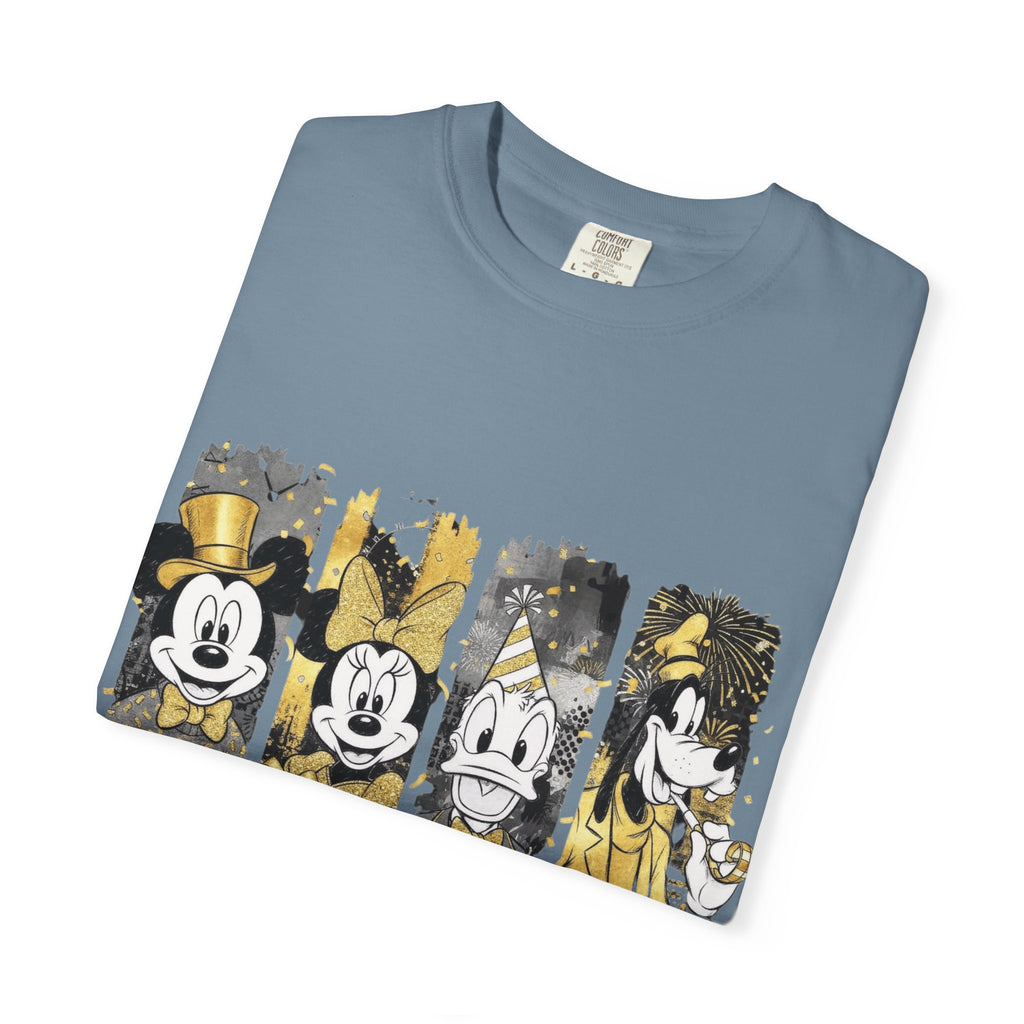 New Year Mickey & Friends T-Shirt  'Happy New Year' Graphic Tee
