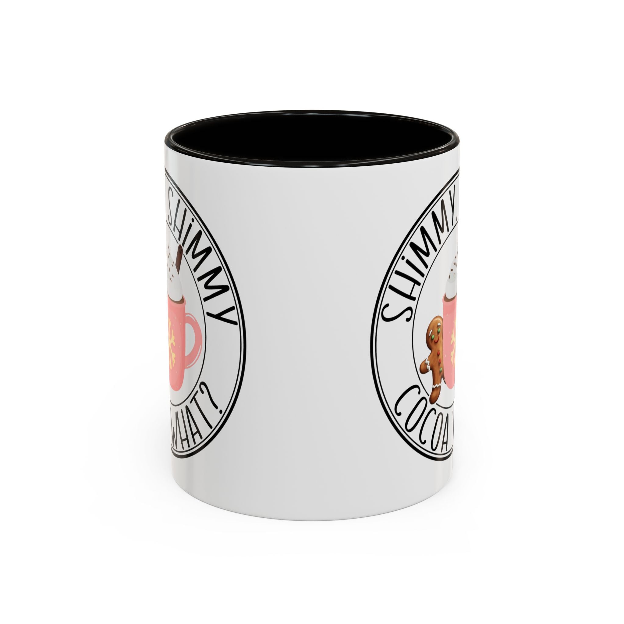 Cute Cocoa Mugs with Gingerbread Design Perfect for Winter Holiday CheerBeverage Cup Christmas Design