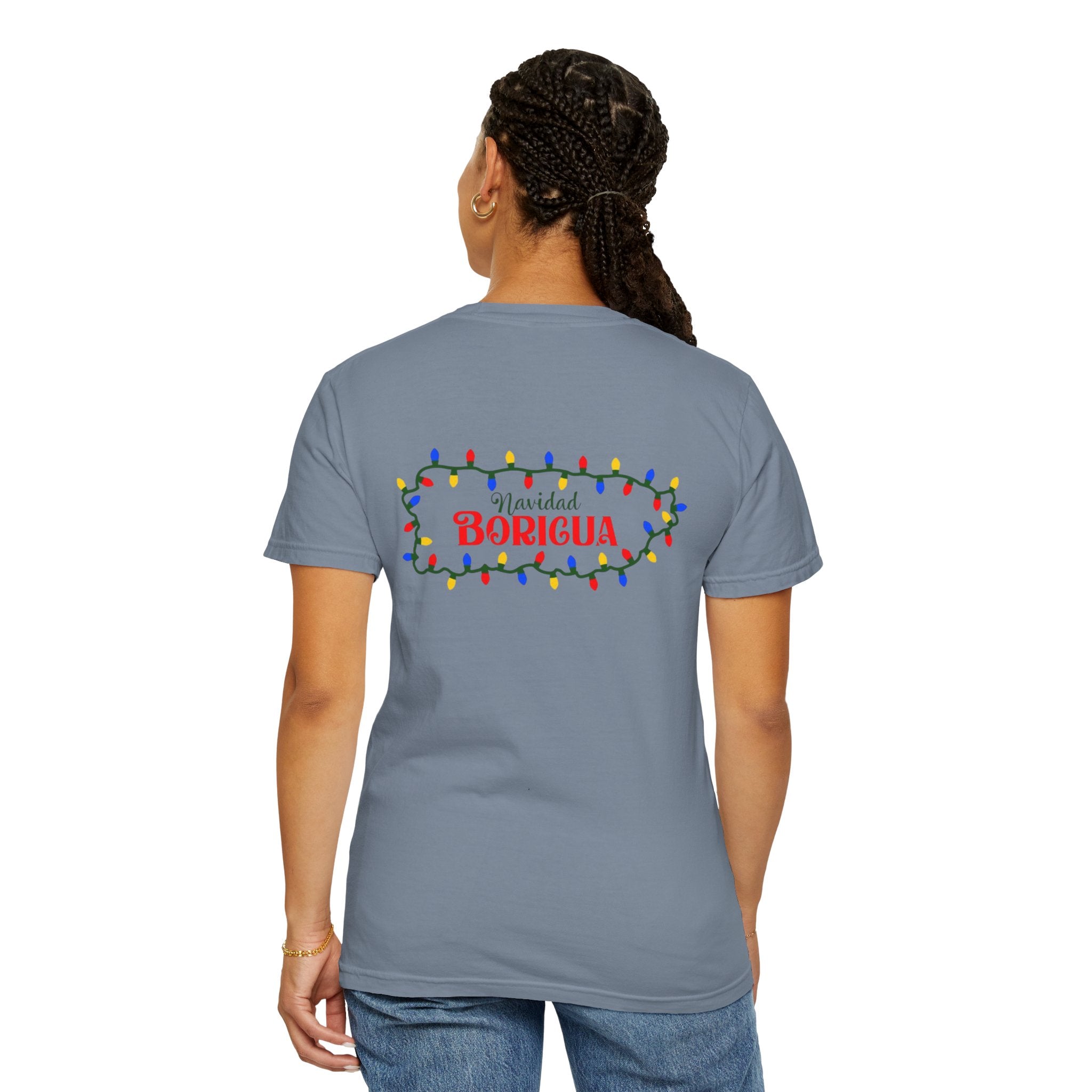 Medalla Light Beer T-Shirt  Navidad Boricua Holiday Tee Puerto Rico’s Navidades