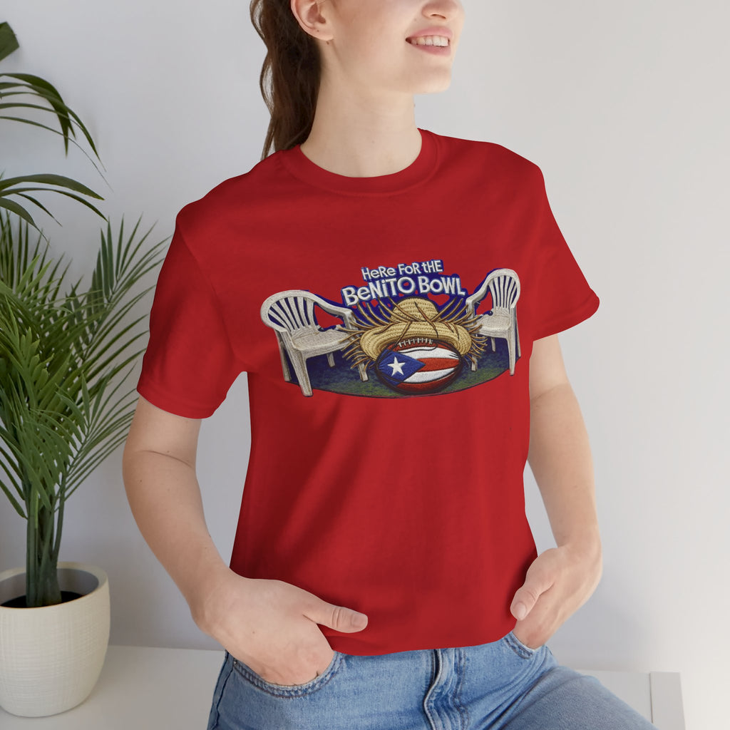 Benito Bowl Puerto Rico Football Tee