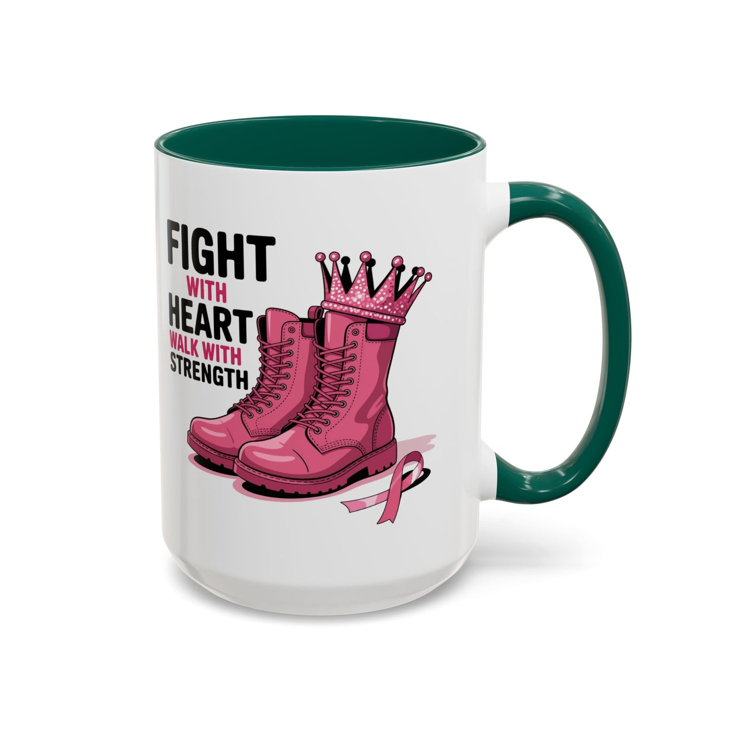 You Beat It! Cancer Survivor Mug | Motivational Gift for Her or Him | Warrior Mug