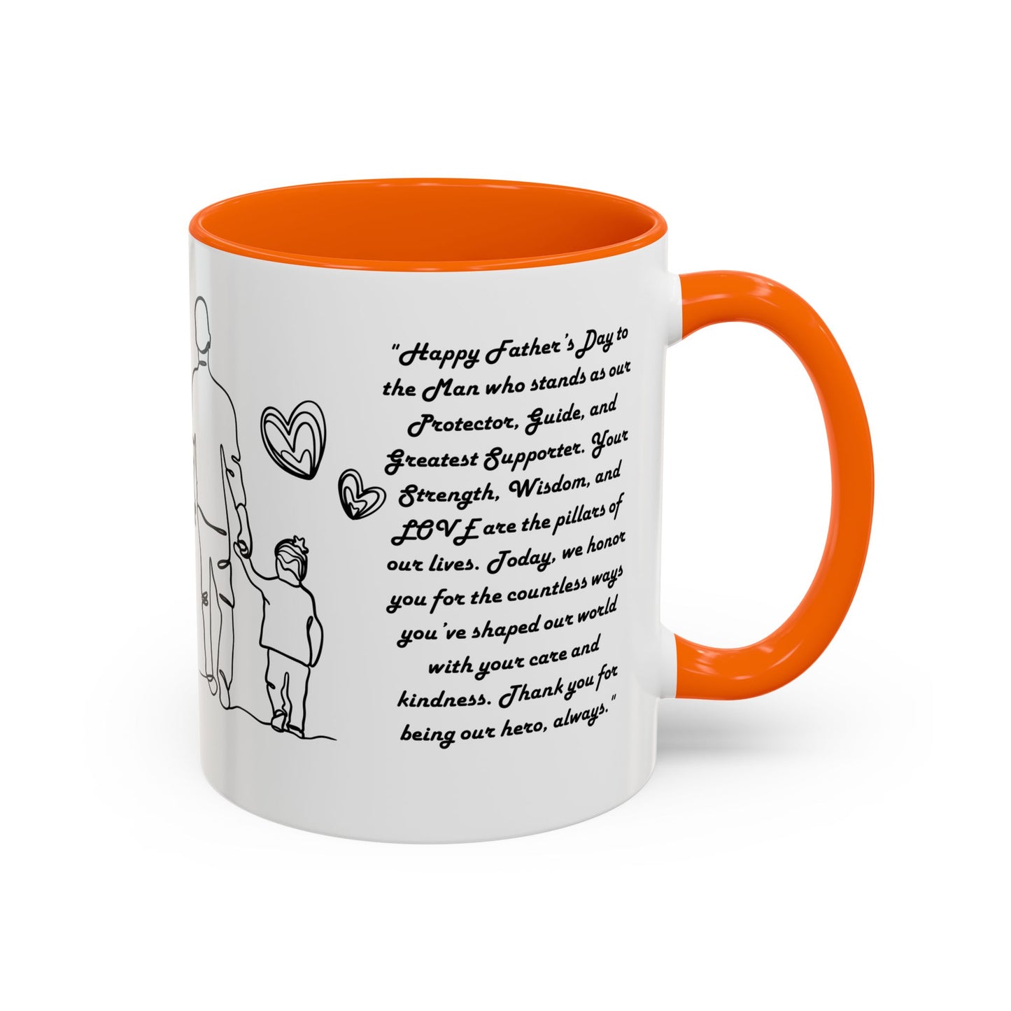 Fathers Day Mug Gift for Dad Funny Fathers Mug Accent Coffee Mug (11, 15oz)