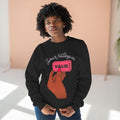 Valid Ticket Crewneck Sweatshirt  Empowerment Graphic Pullover Valentine’s Day sweaters