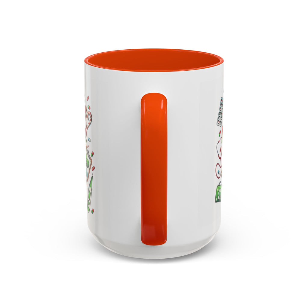 Nurse Elf Coffee Mug — Christmas Medical Holiday Gift (11oz & 15oz) Medical Christmas Mug