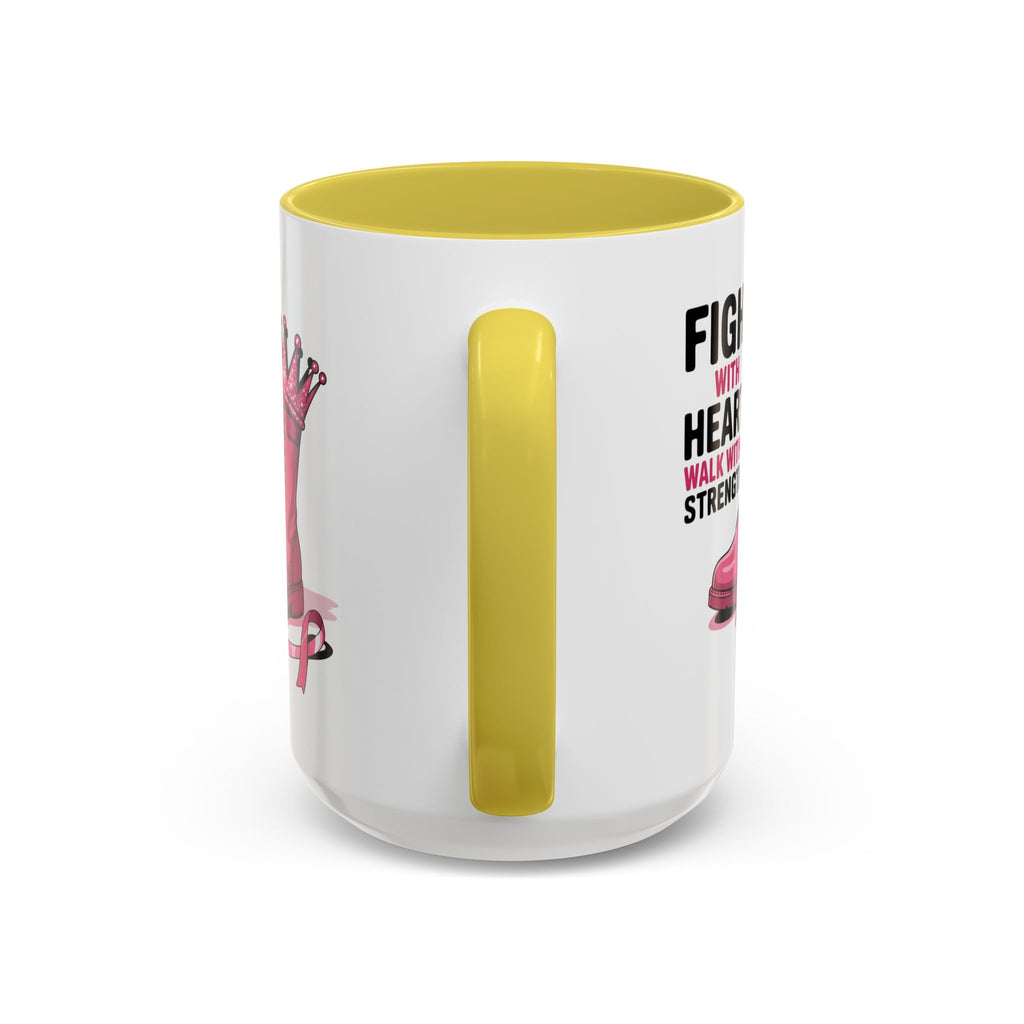 You Beat It! Cancer Survivor Mug | Motivational Gift for Her or Him | Warrior Mug