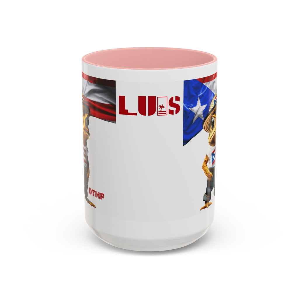 Puerto Rican Frog Character Coffee Mug - Fun Accent Mug for Coffee Lovers