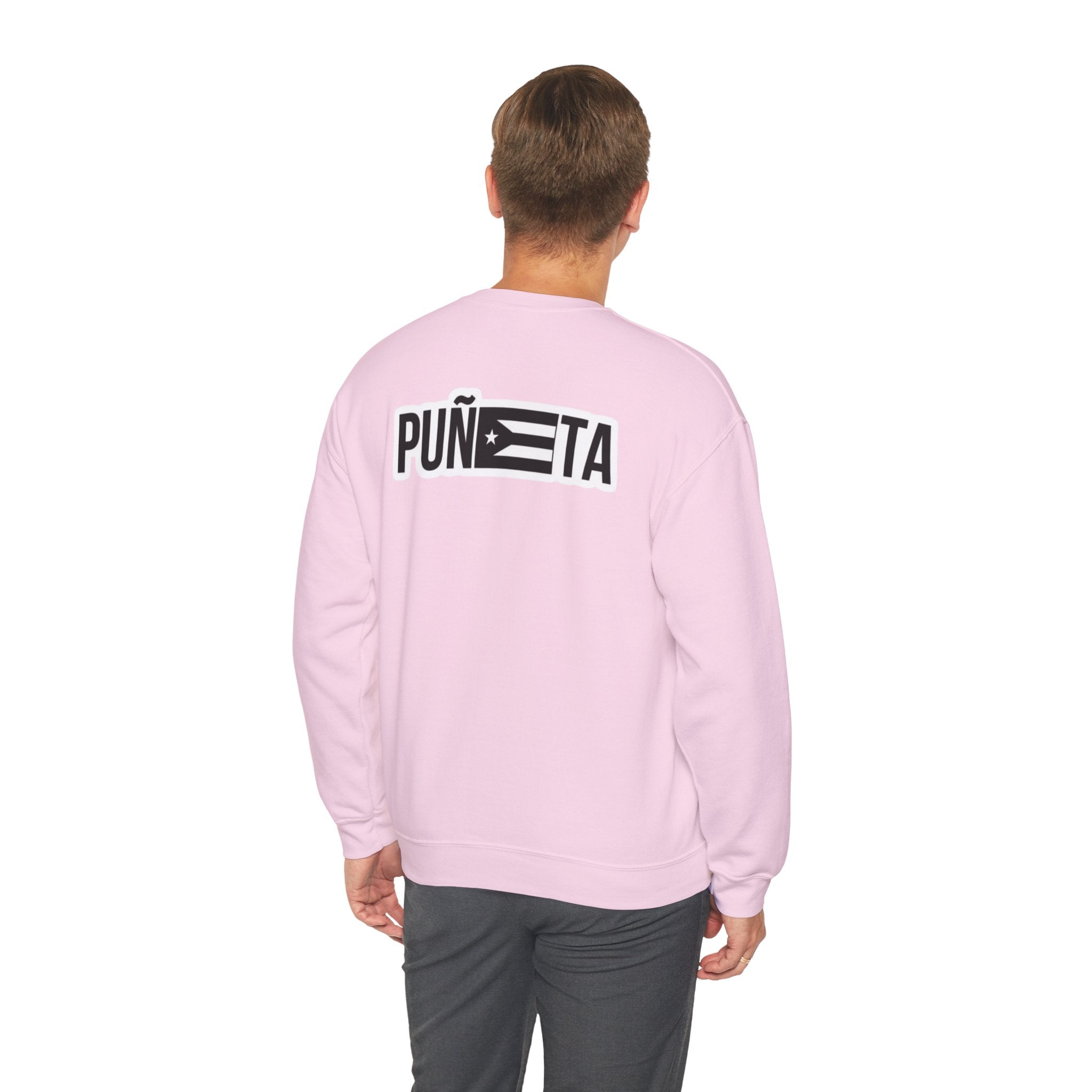 Puñeta Sweatshirt  Puerto Rican Flag Graphic Crewneck