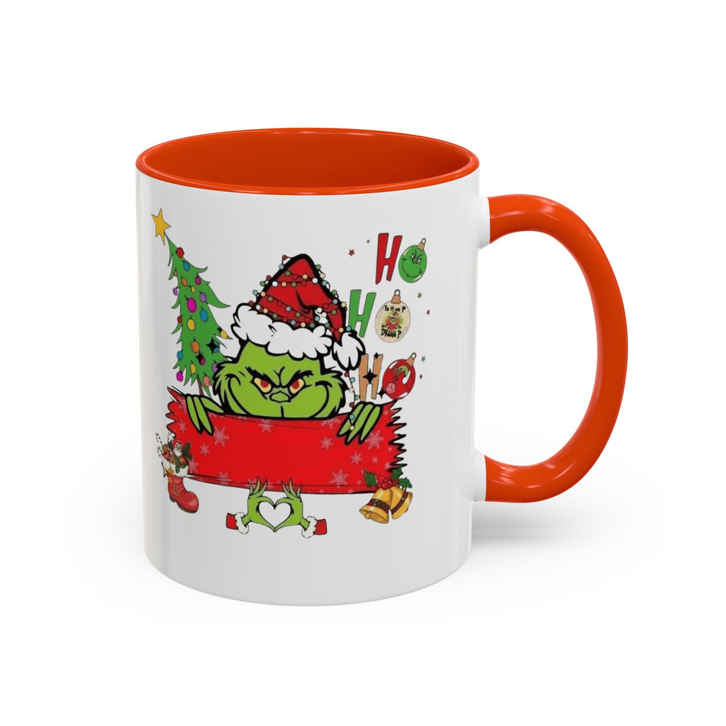 Christmas Grinch Mug (11oz & 15oz)  Funny Holiday Coffee Cup with Grinch Illustration Christmas Mugs Collection!