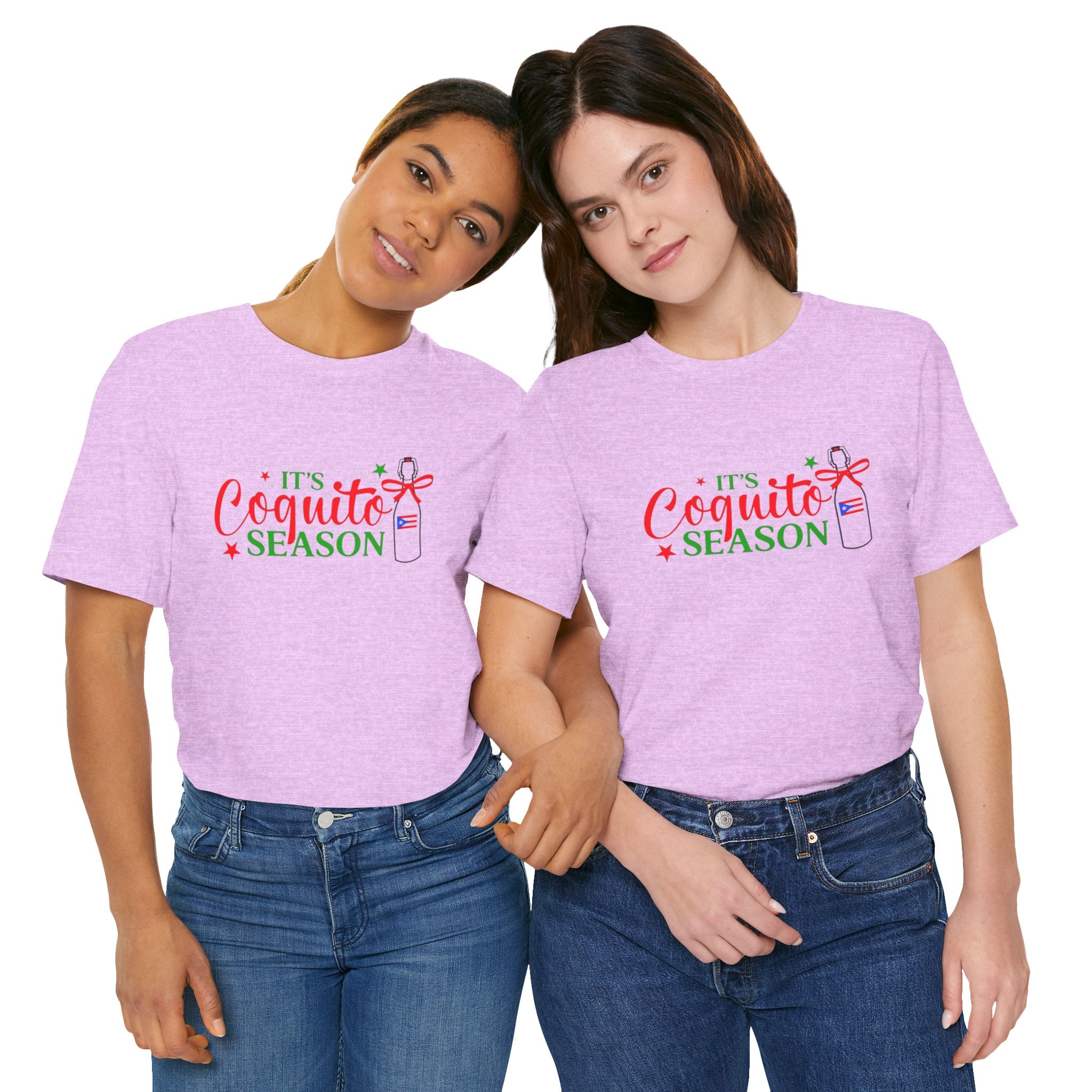 It's Coquito Season T-Shirt - Christmas Puerto Rican Holiday Cocktail Tee