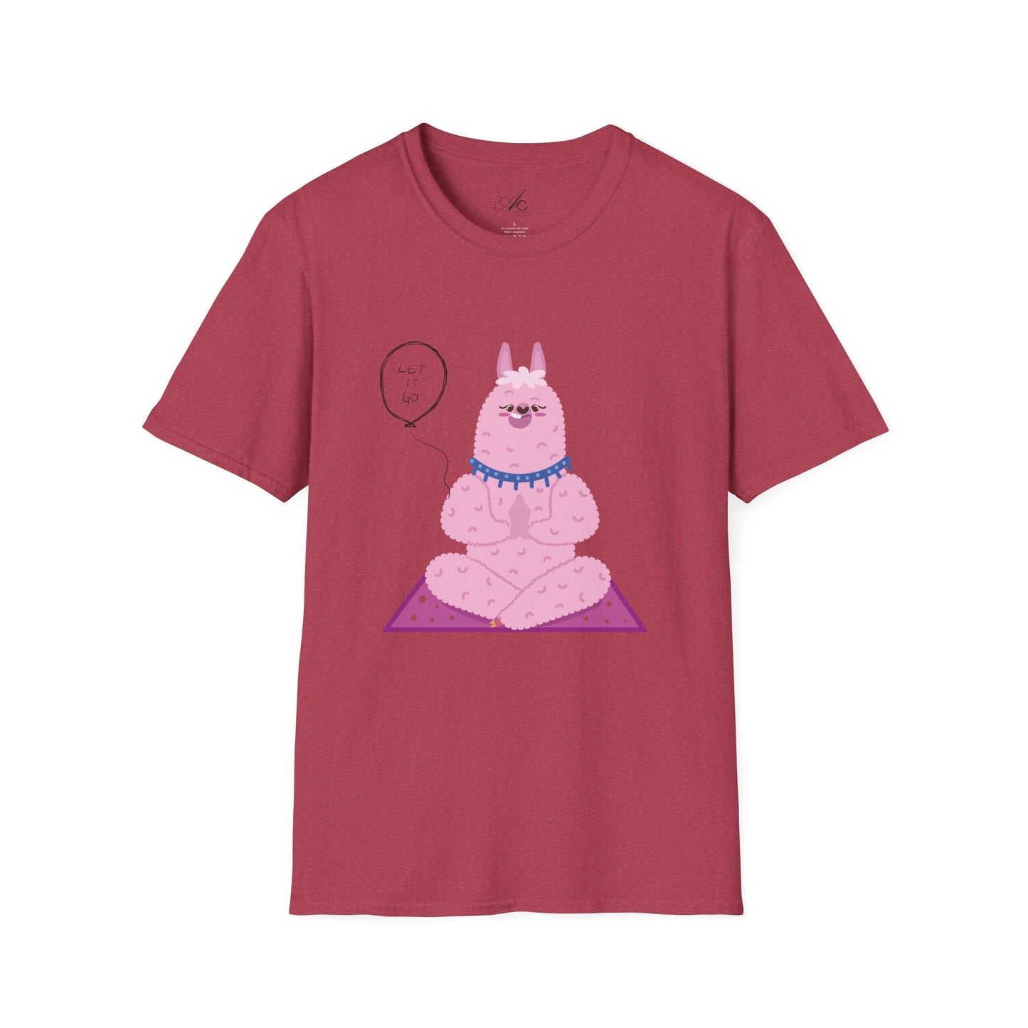 ✨ Let your outfit reflect your inner peace. Meditating Bunny T-Shirt, Softstyle Tee for Relaxation, Chill Vibes Apparel, Perfect Gift for Yoga Lovers, Cute Animal Graphic Tee
