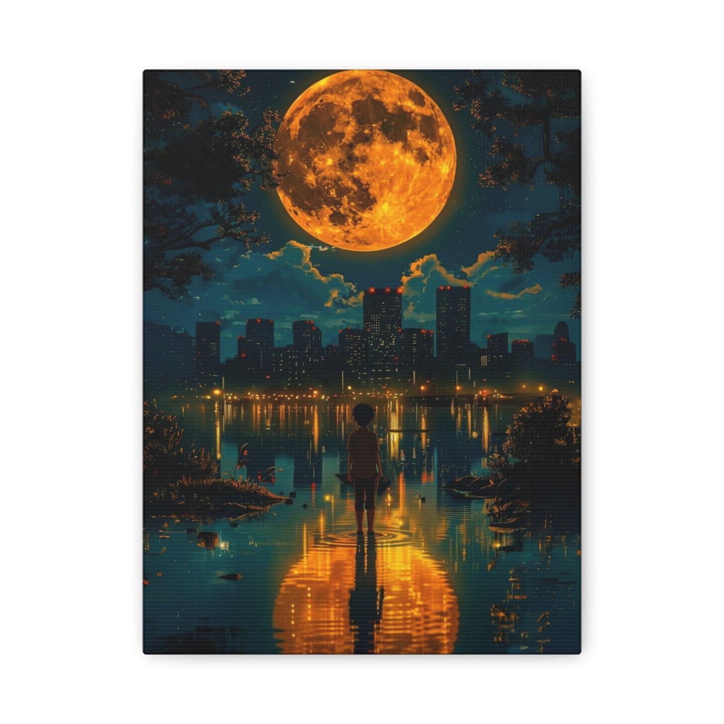 Because words have the power to move you let them live on your wall, Unique Nightscape Decoration, Perfect for Any Occasion