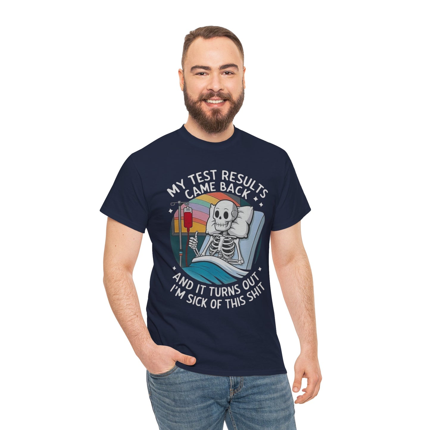 Halloween Sassy Skeleton Tee, Funny Graphic T-Shirt, Unisex Humor Shirt, Halloween Apparel, Gift for Friends