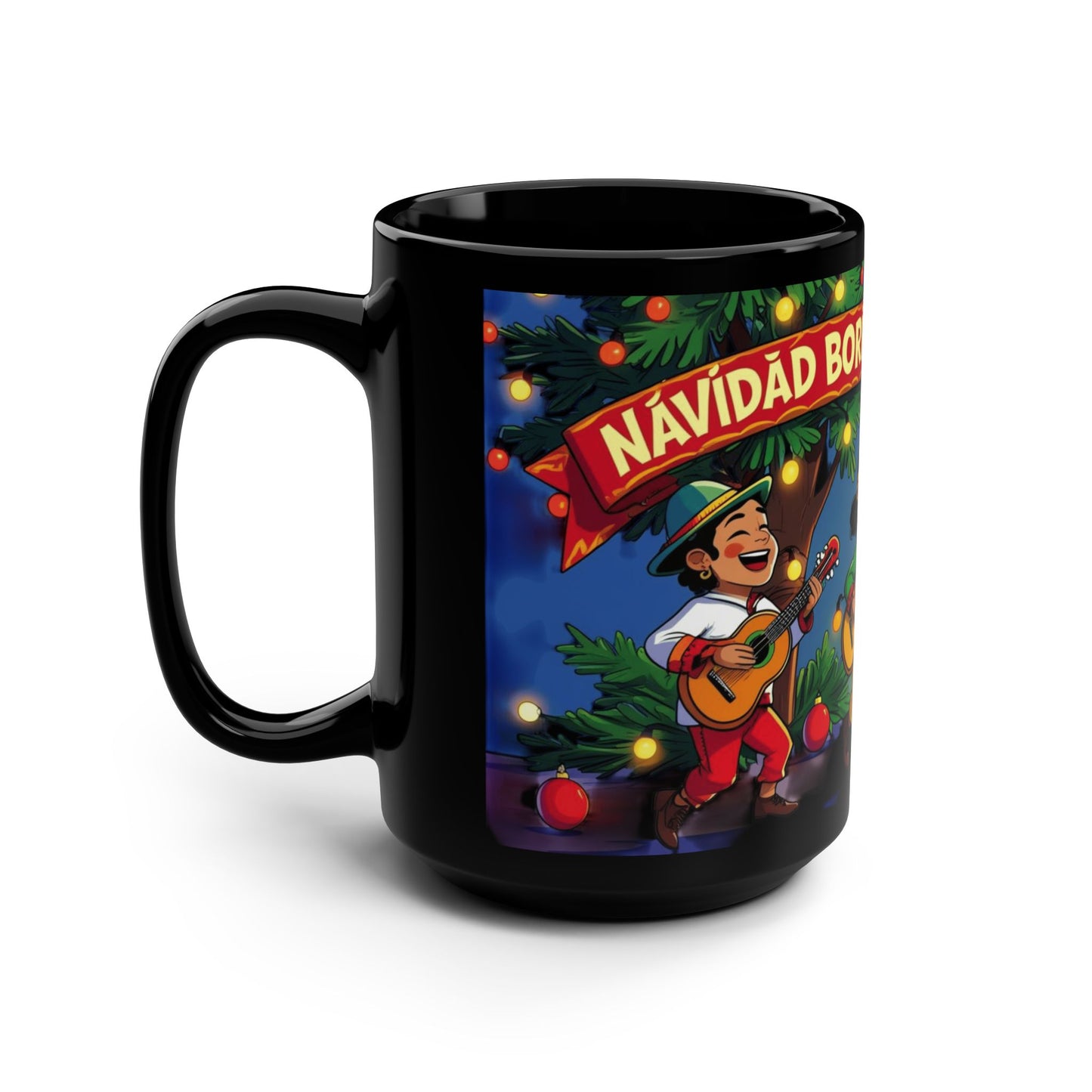 Herencia de Puerto Rico Mug Celebrate Boricua Culture, Pride & Flavor Festive Puerto Rican Mug - 15oz