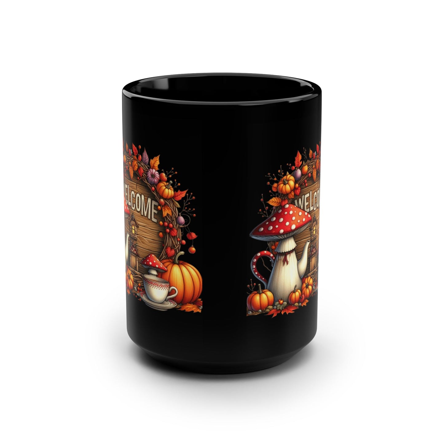 Fall Coffee Mug Cozy Autumn Quote Cup Pumpkin Season Gift Cozy Fall Welcome Mug