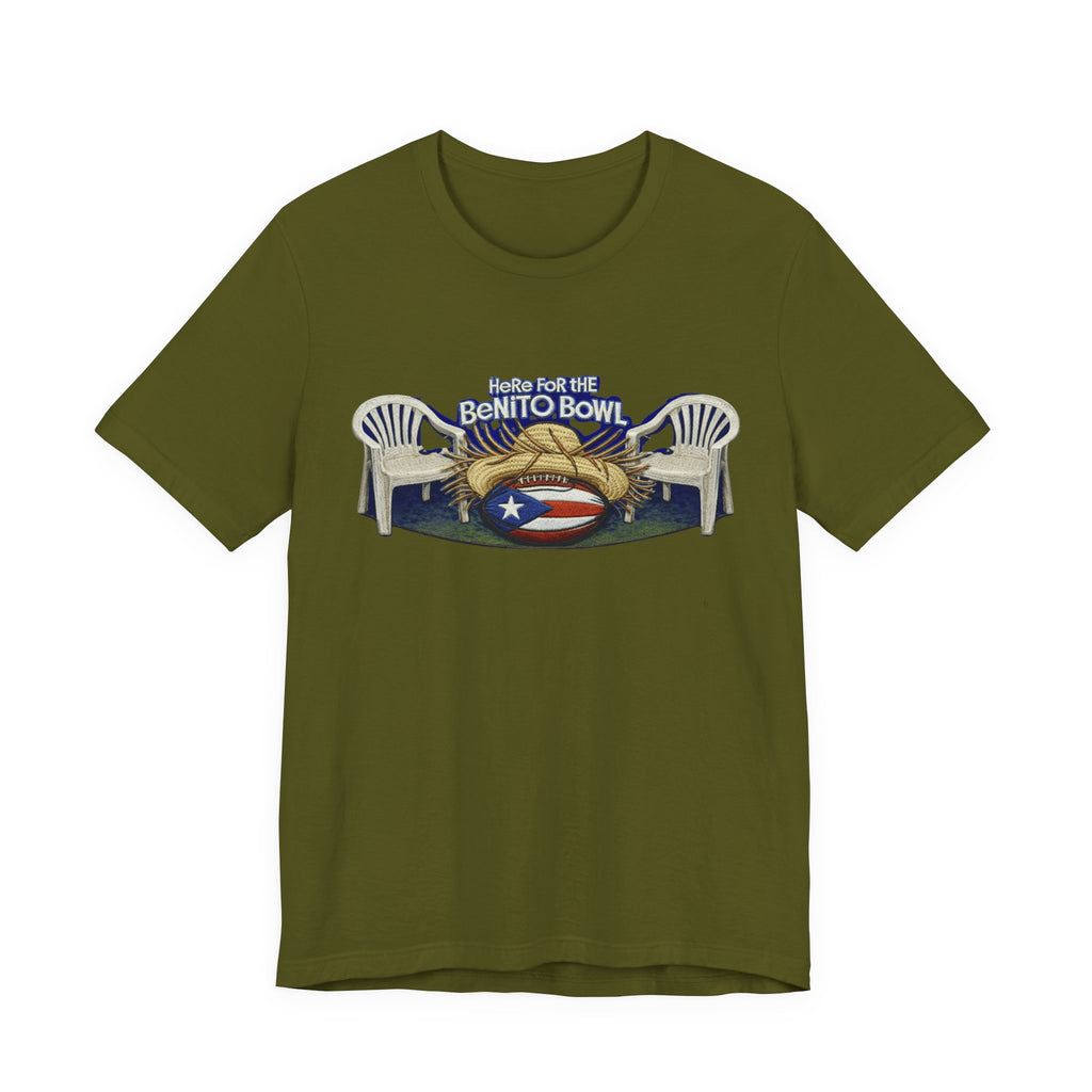 Benito Bowl Puerto Rico Football Tee