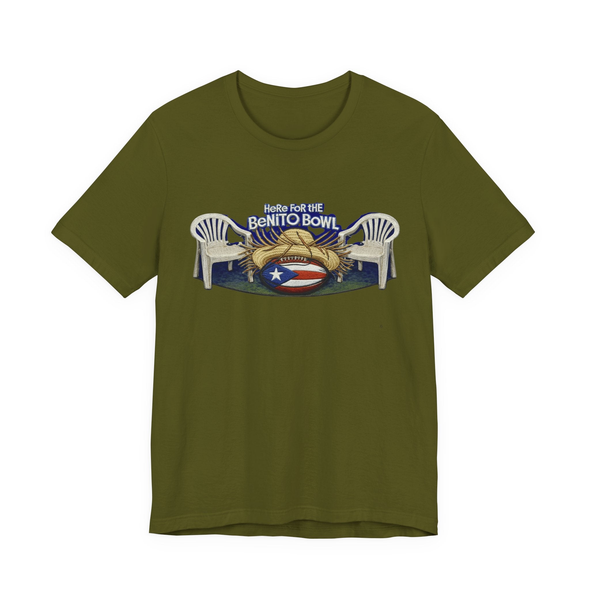 Benito Bowl Puerto Rico Football Tee