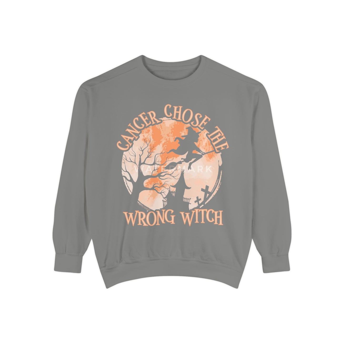 Cancer Chose the Wrong Witch Sweatshirt, Unisex Cozy Crewneck, Gift for Astrology Lovers, Witchy Style Apparel, Spiritual Gift
