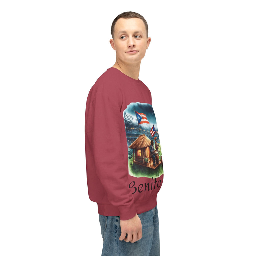 Benito Bowl Sweatshirt  Puerto Rican Tailgate SuperBowl Crewneck