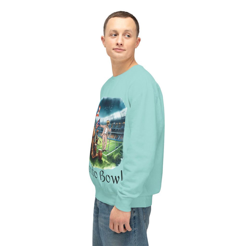 Benito Bowl Sweatshirt  Puerto Rican Tailgate SuperBowl Crewneck