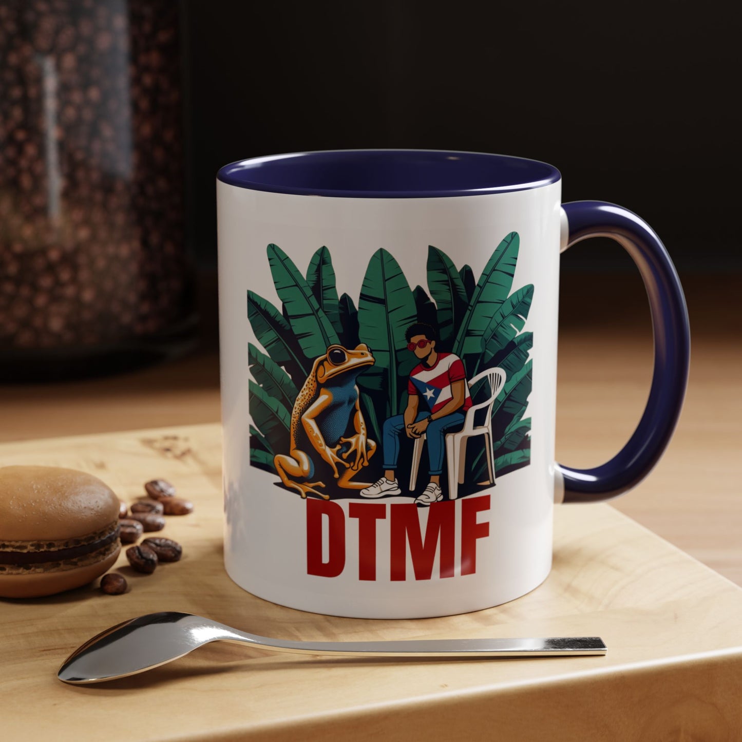 Puerto Rican Heritage Mugs with Unique Designs Accent Coffee Mug (11, 15oz)