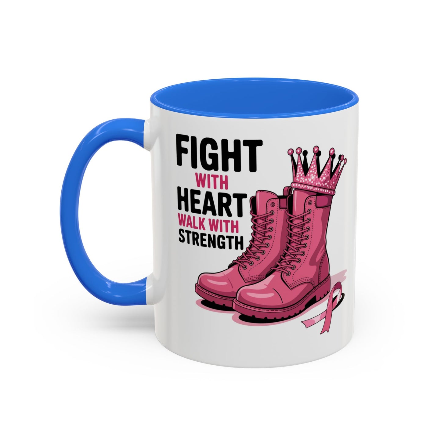 You Beat It! Cancer Survivor Mug | Motivational Gift for Her or Him | Warrior Mug